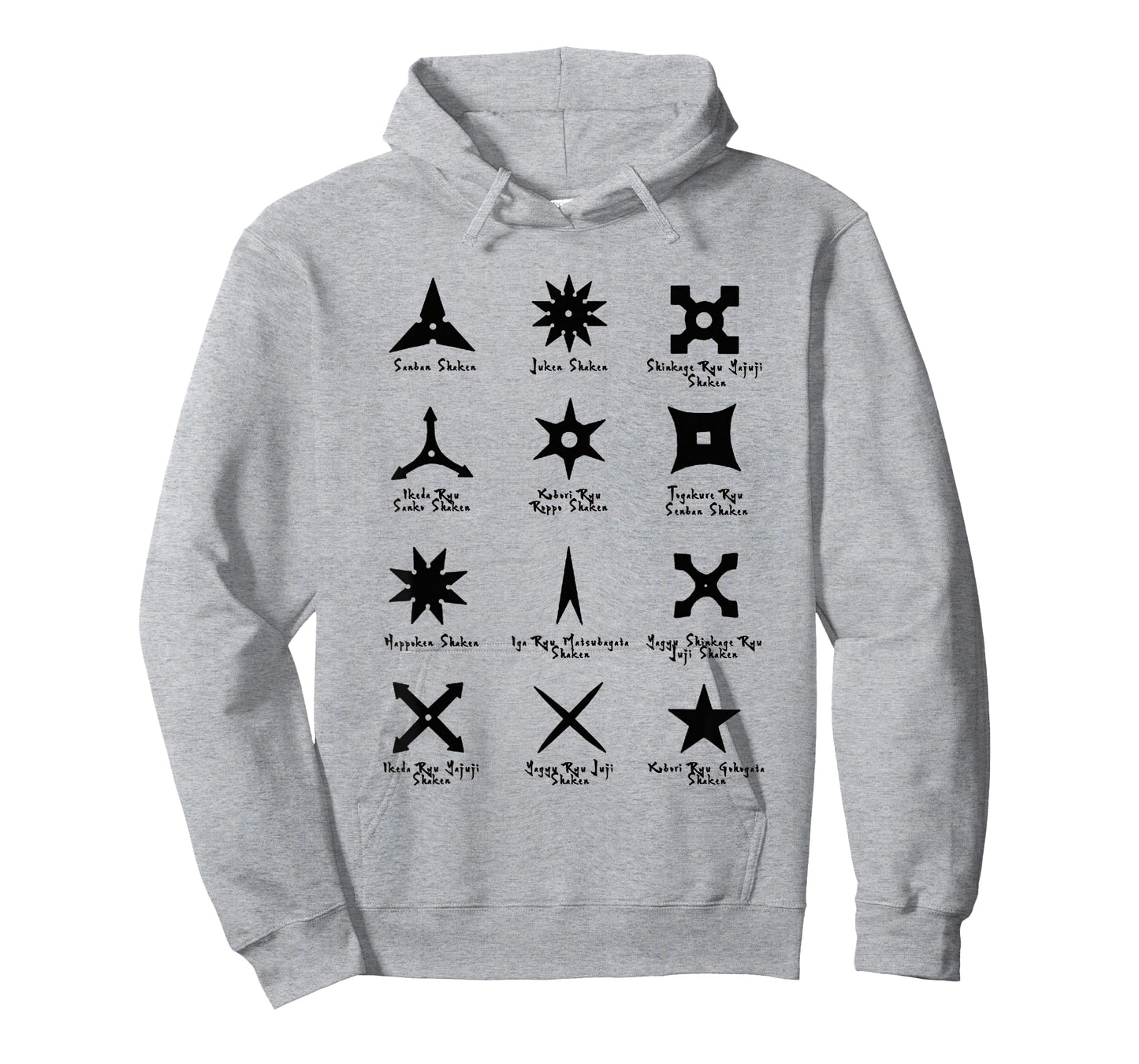 Cool Types Of Ninja Stars and Shuriken Martial Art T-Shirt T-Shirt