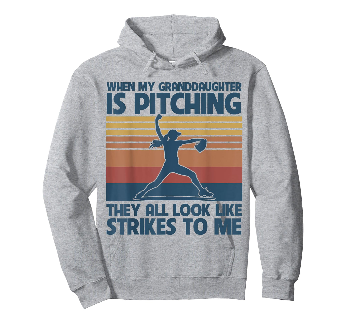When My Granddaughter Is Pitching They All Look Like Strikes T-Shirt