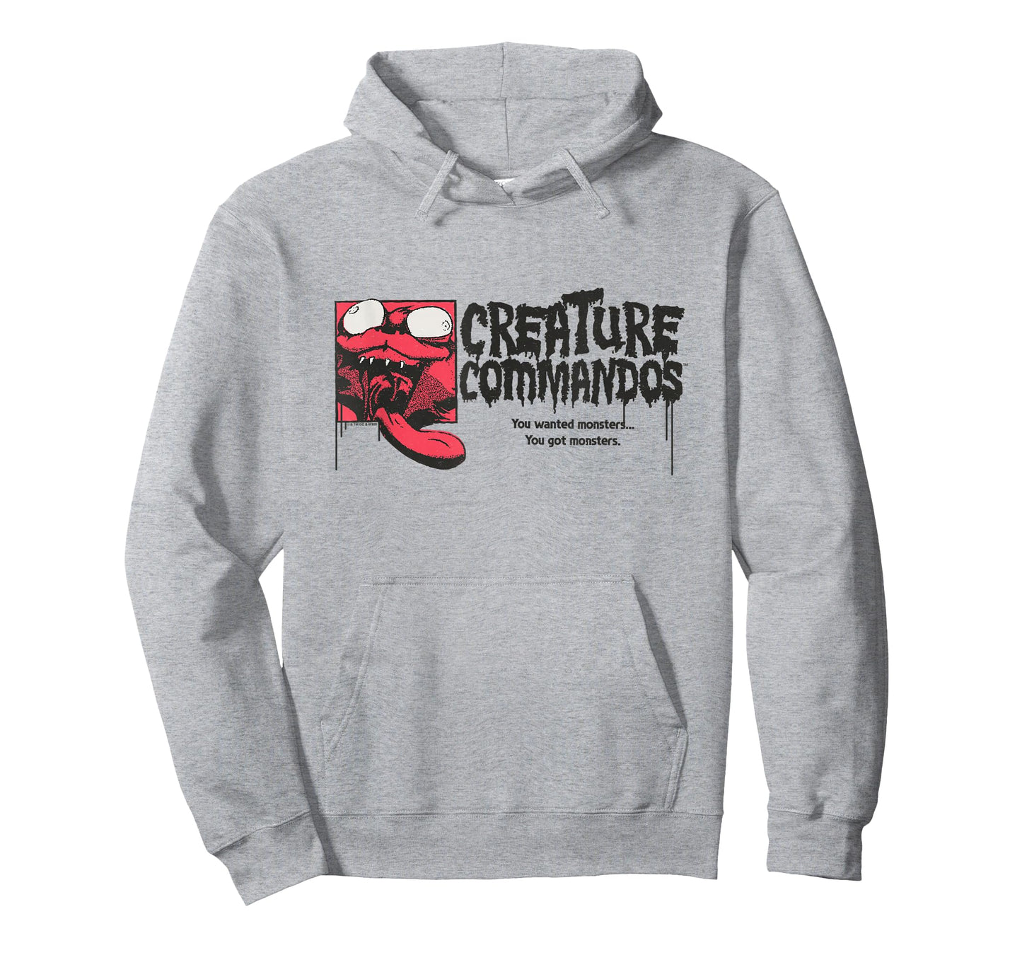 Creature Commandos Weasel Face Vintage Logo T-Shirt