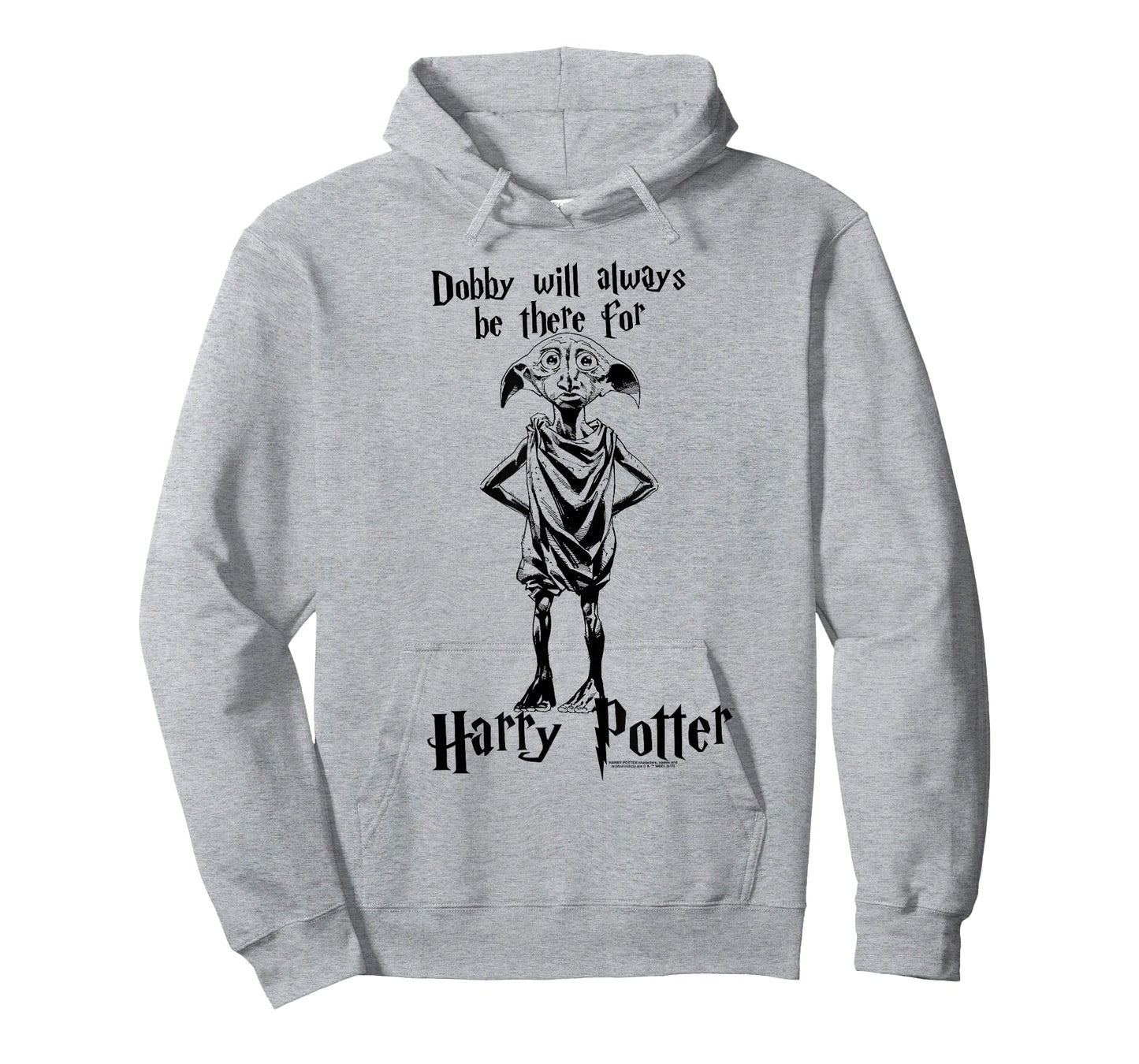 Popfunk Harry Potter Dobby Will Always Be There Unisex-Adults White T-Shirt