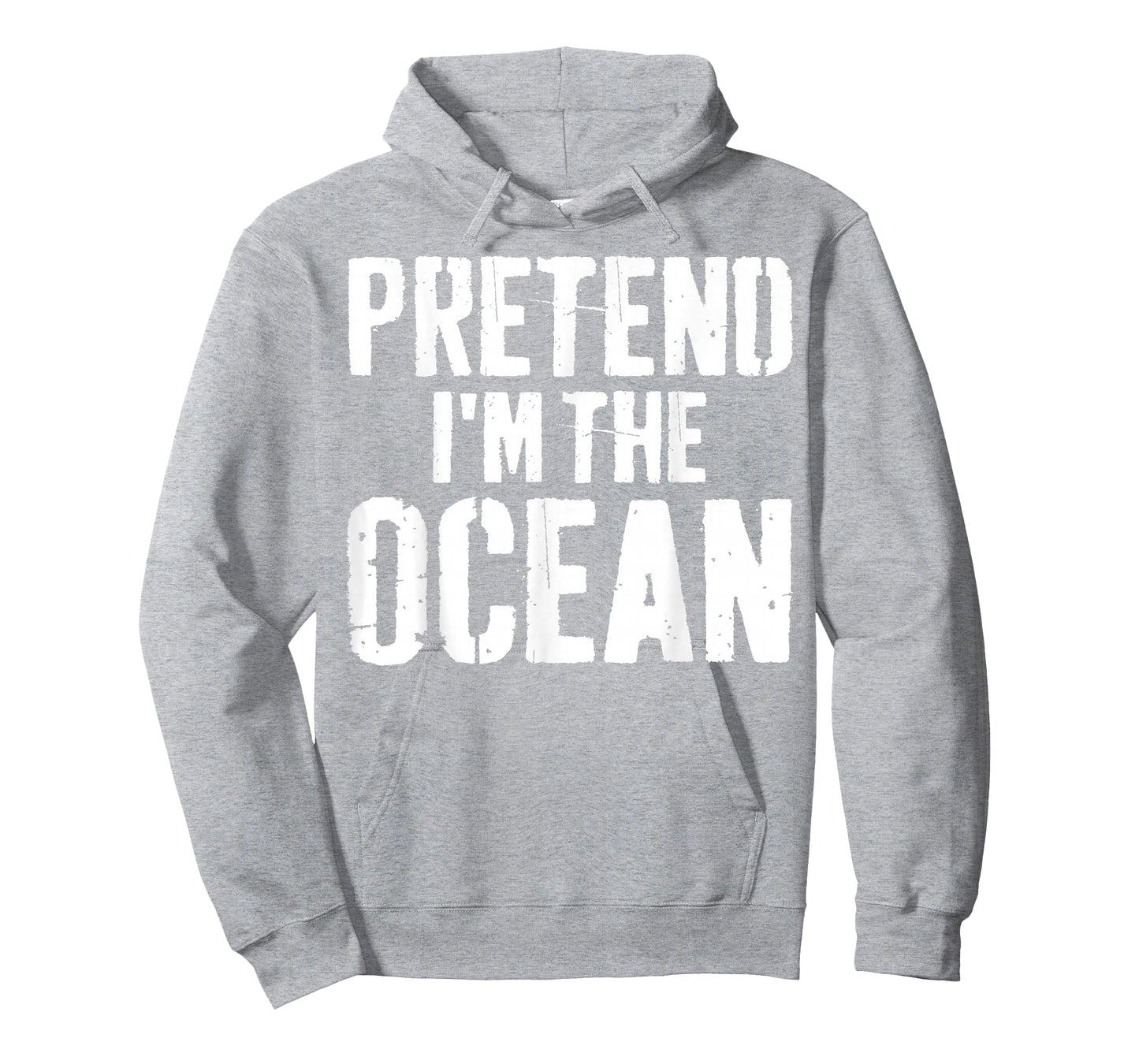 Lazy Easy Halloween Costume Pretend I'm The Ocean T-Shirt