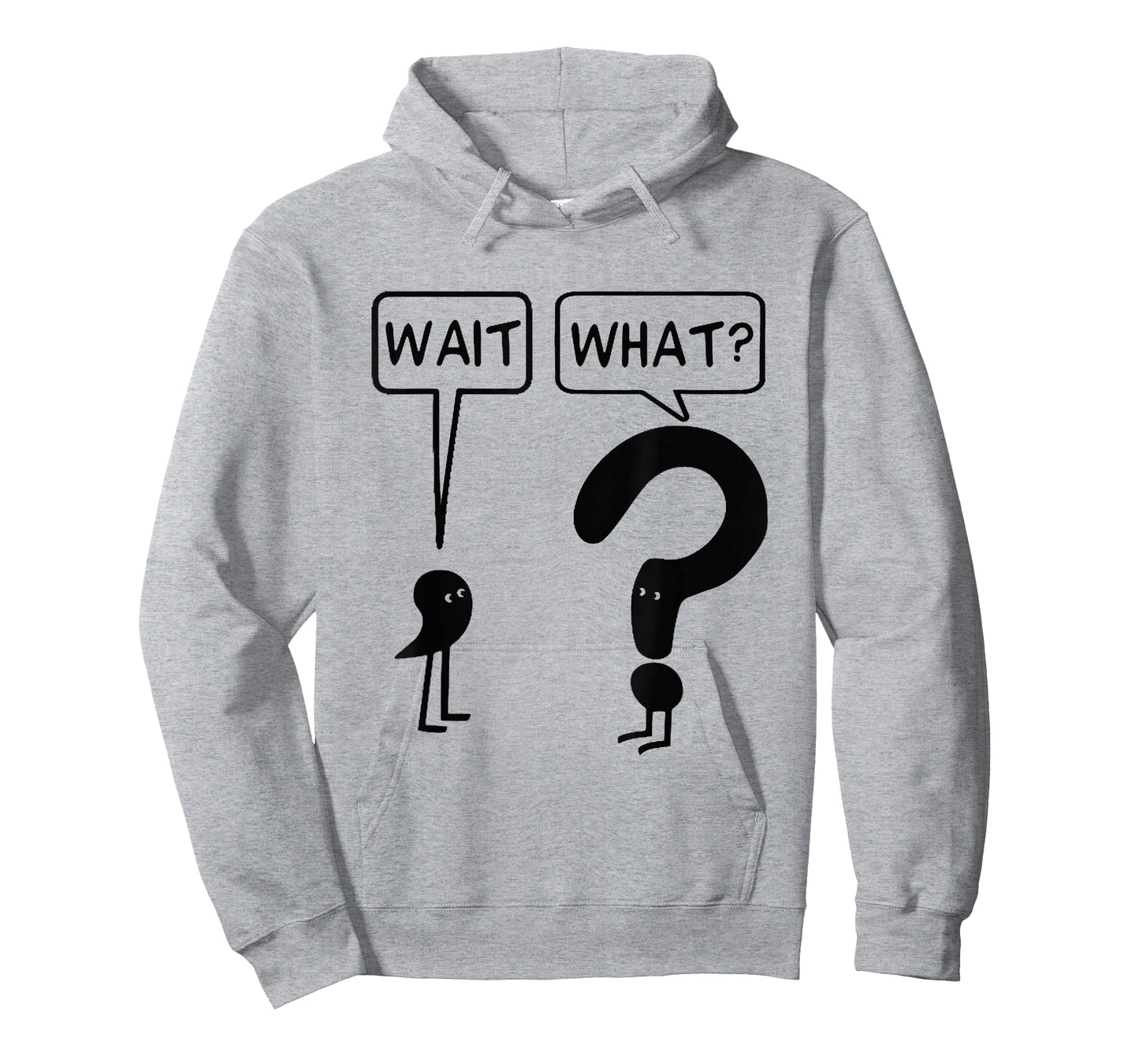 Wait What Funny Grammar Questioning Punctuation Tshirt T-Shirt