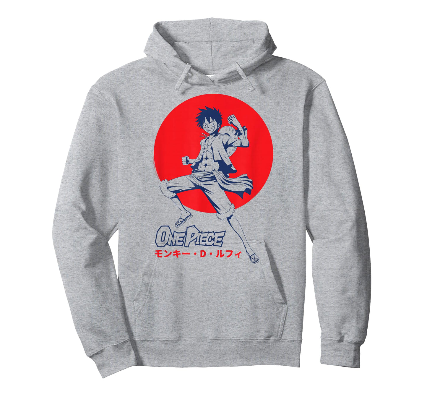 One Piece Anime Luffy D. Monkey Action Pose T-Shirt