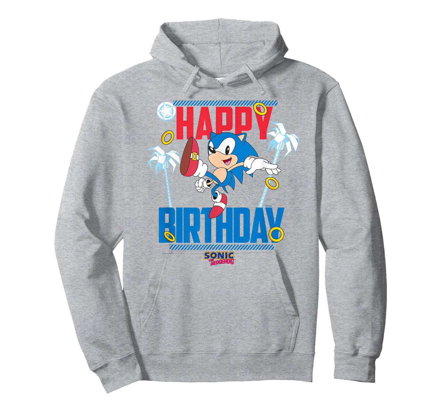 Sonic The Hedgehog Birthday Happy Birthday Sonic Big Poster T-Shirt