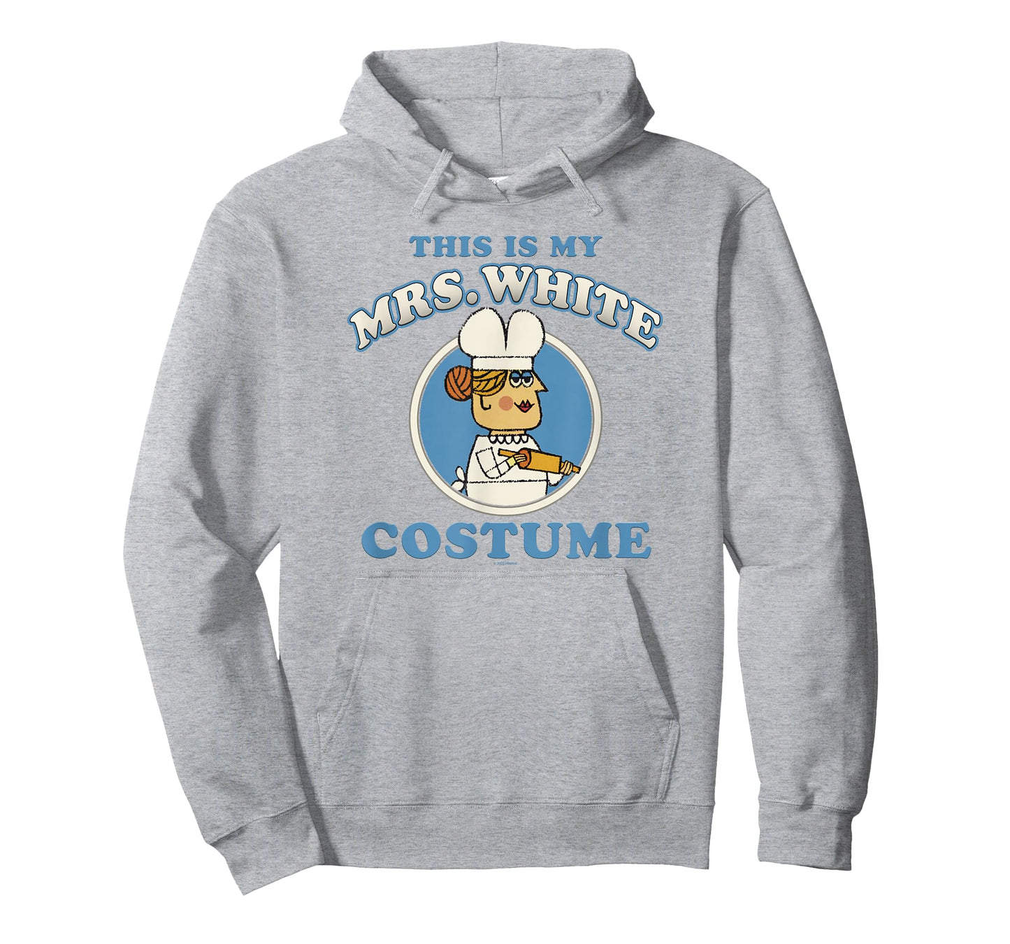 Clue This Is My Mrs. White Costume T-Shirt