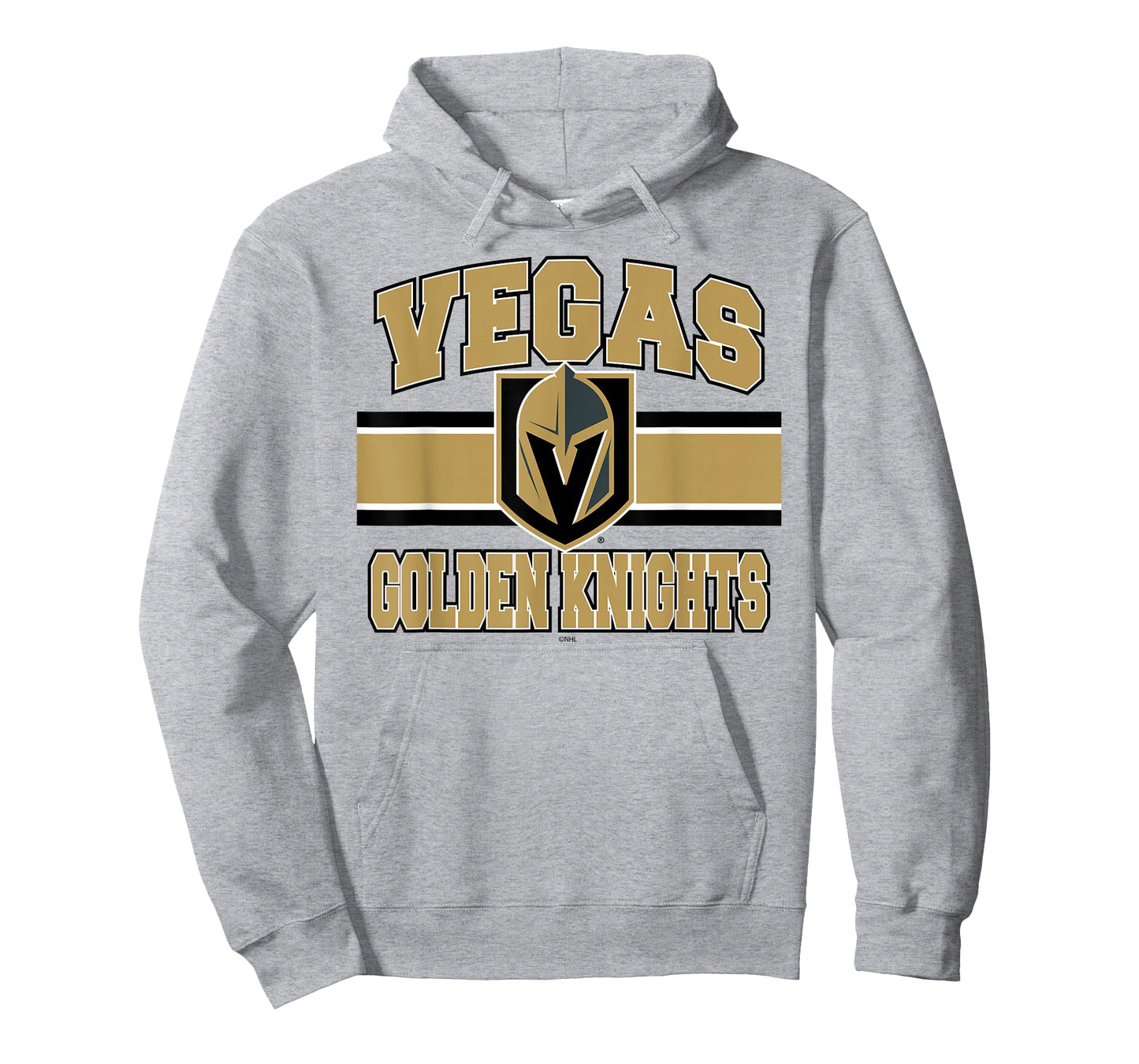Vegas Golden Knights Stripe Gray Officially Licensed T-Shirt