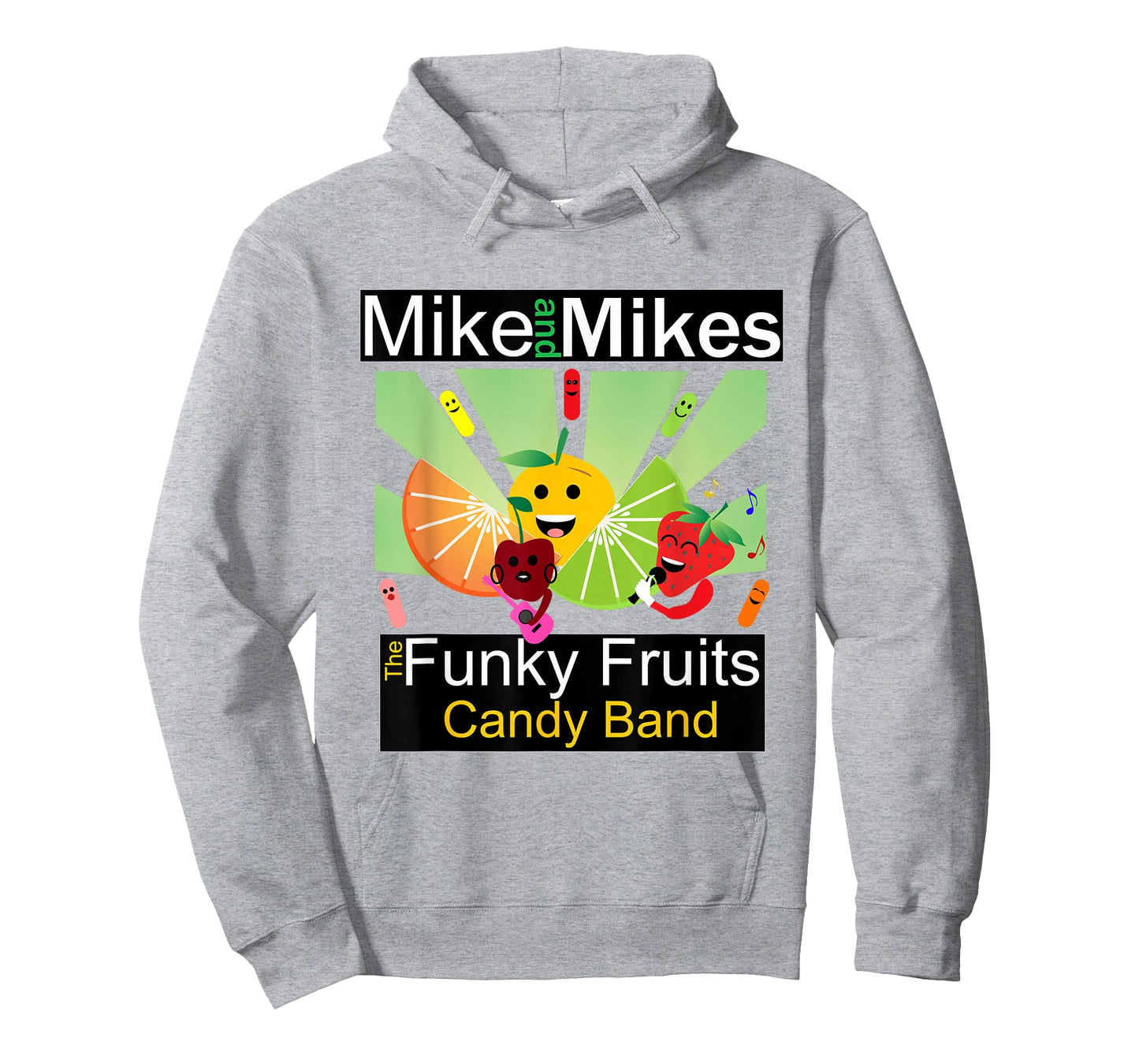 Fruit Candy Funny Band Mike and Mikes Adults Kids Green T-Shirt