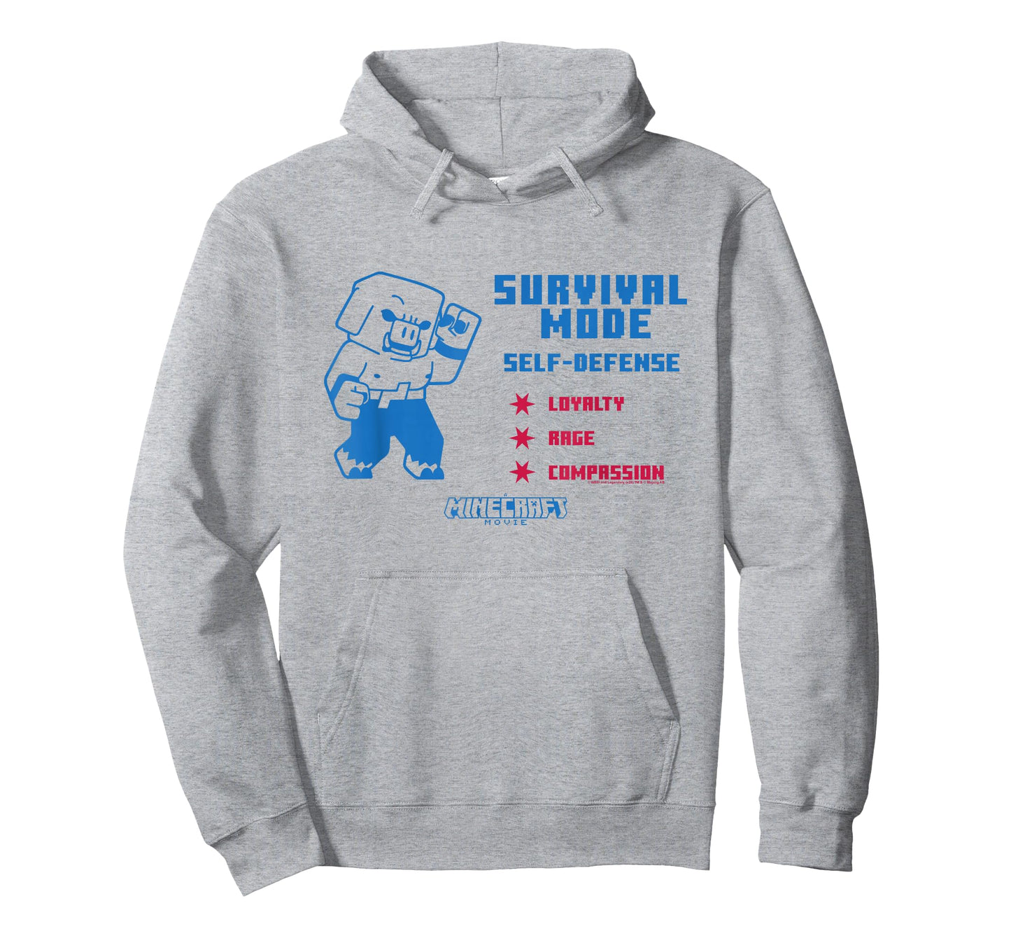 A Minecraft Movie Survival Mode Self-Defense School Ad T-Shirt