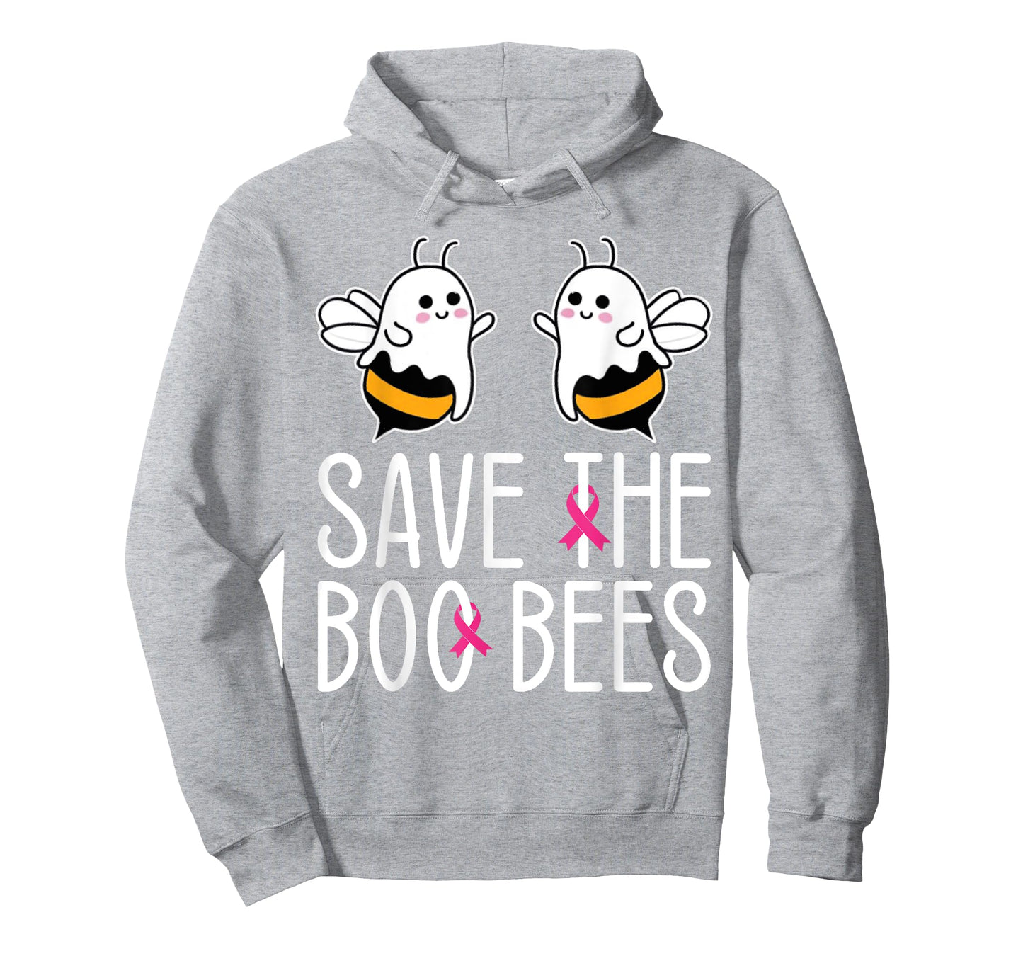Save The Boo bees Breast Cancer Awareness Halloween Women T-Shirt