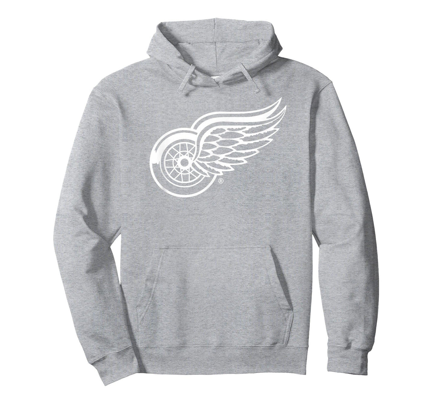 Detroit Red Wings Icon Red Officially Licensed T-Shirt