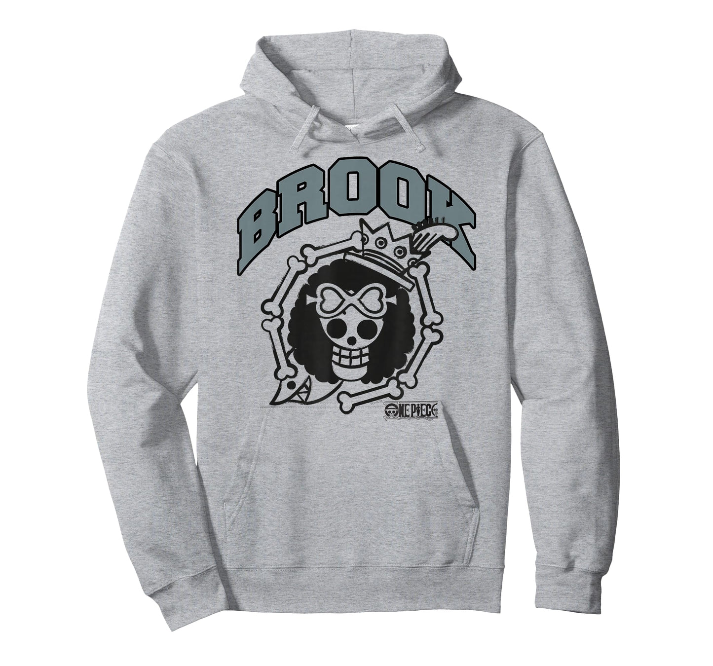 One Piece Anime Soul King Brook Jolly Rogers Icon T-Shirt