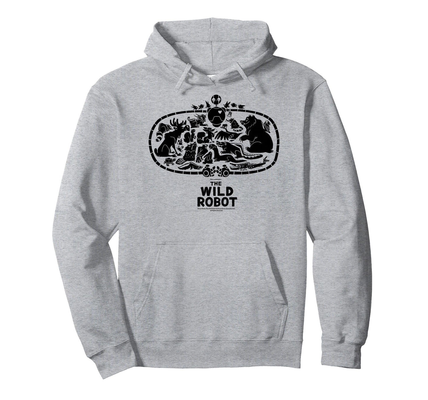 DreamWorks The Wild Robot Group Hug T-Shirt
