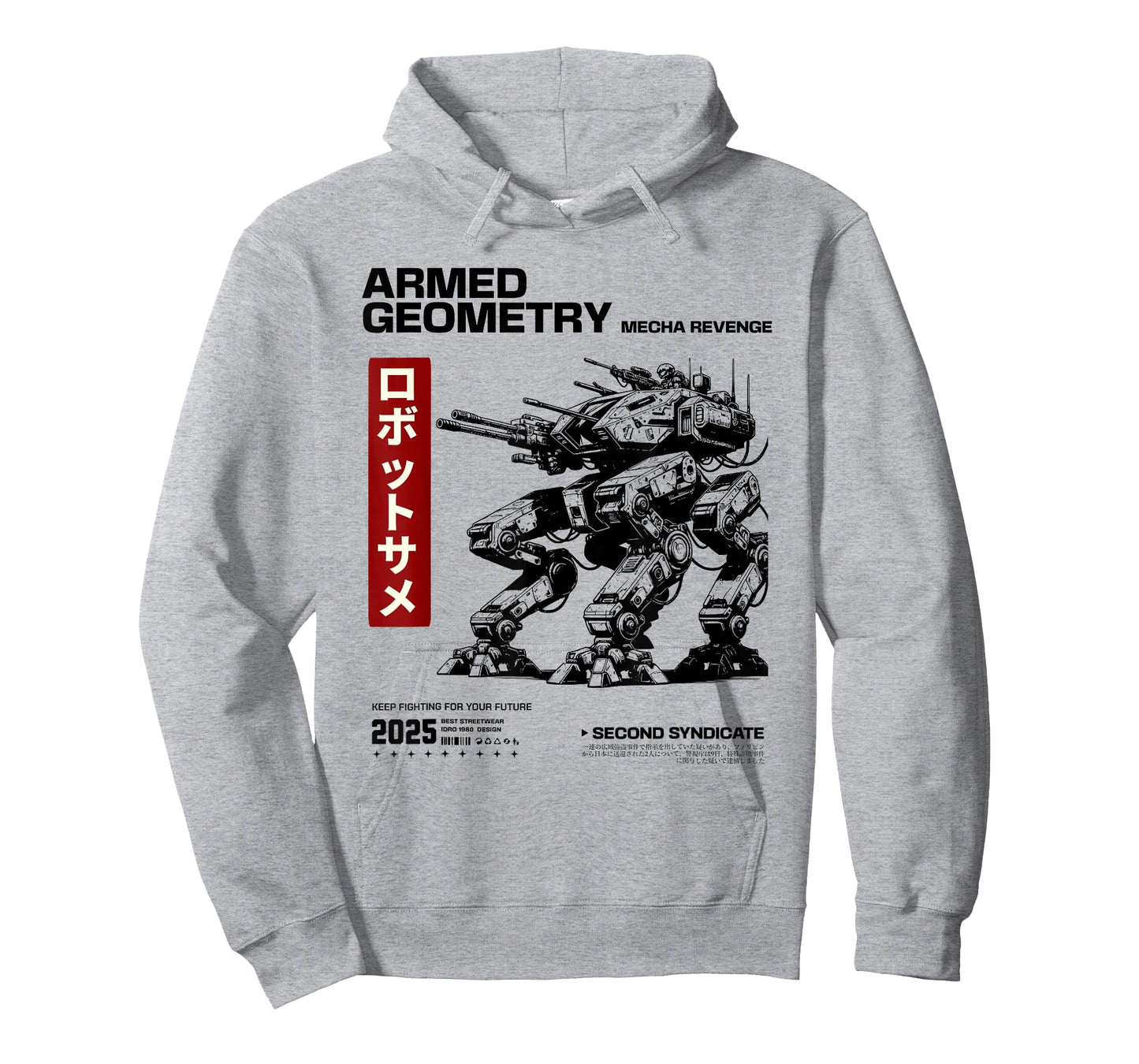 Japanese Retro 90s Mecha Warrior Meka Roboto T-Shirt