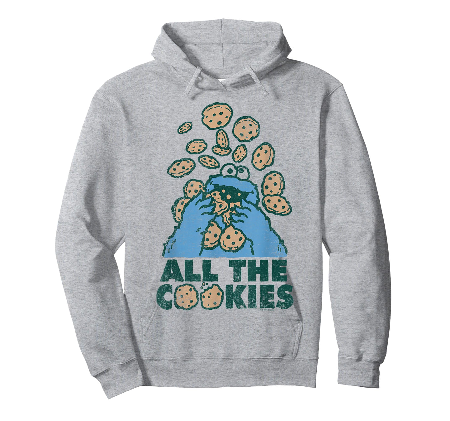 Sesame Street Cookie Monster All the Cookies T-Shirt