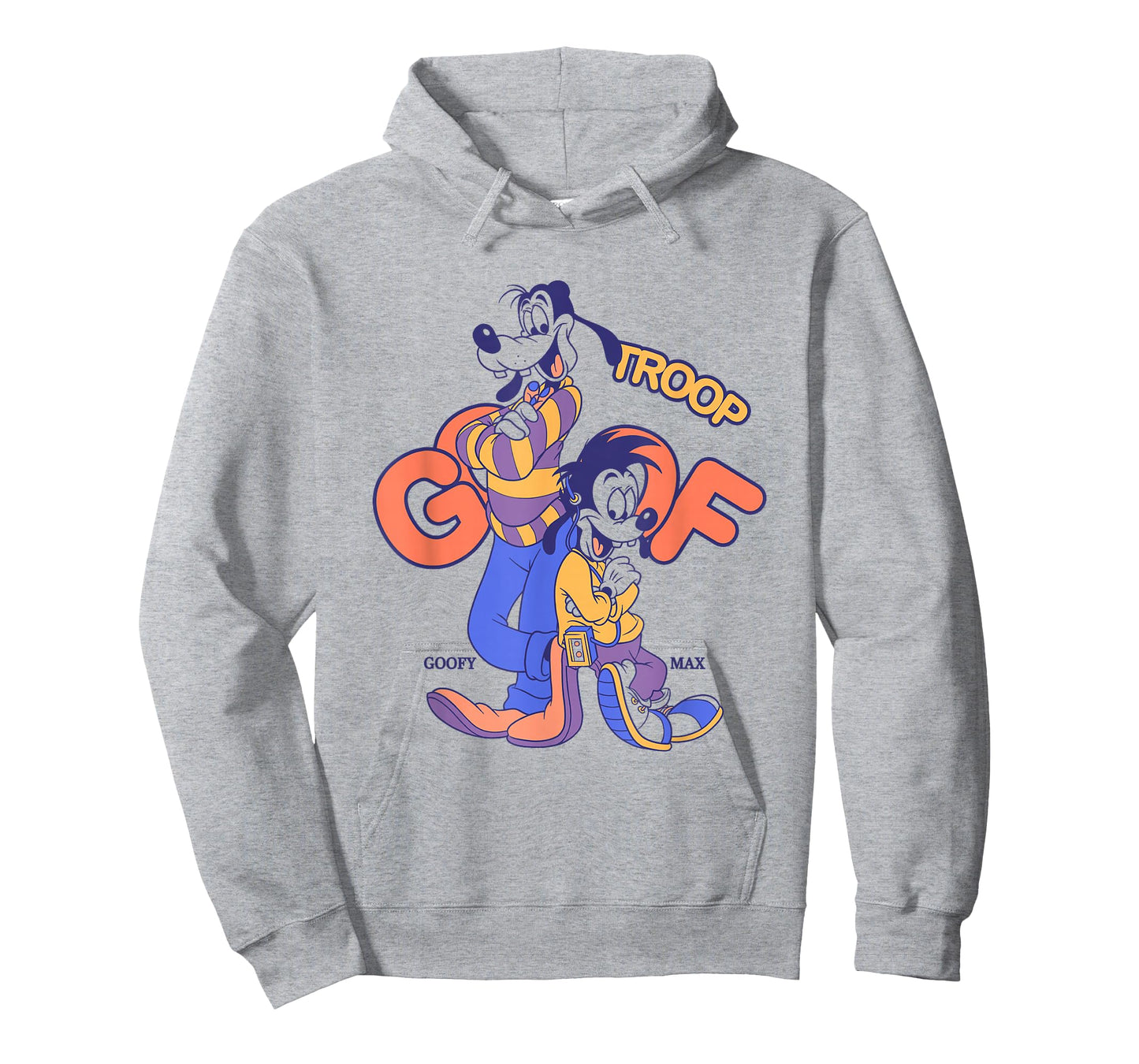 Disney A Goofy Movie Goof Troop Best Duo Big Chest Poster T-Shirt