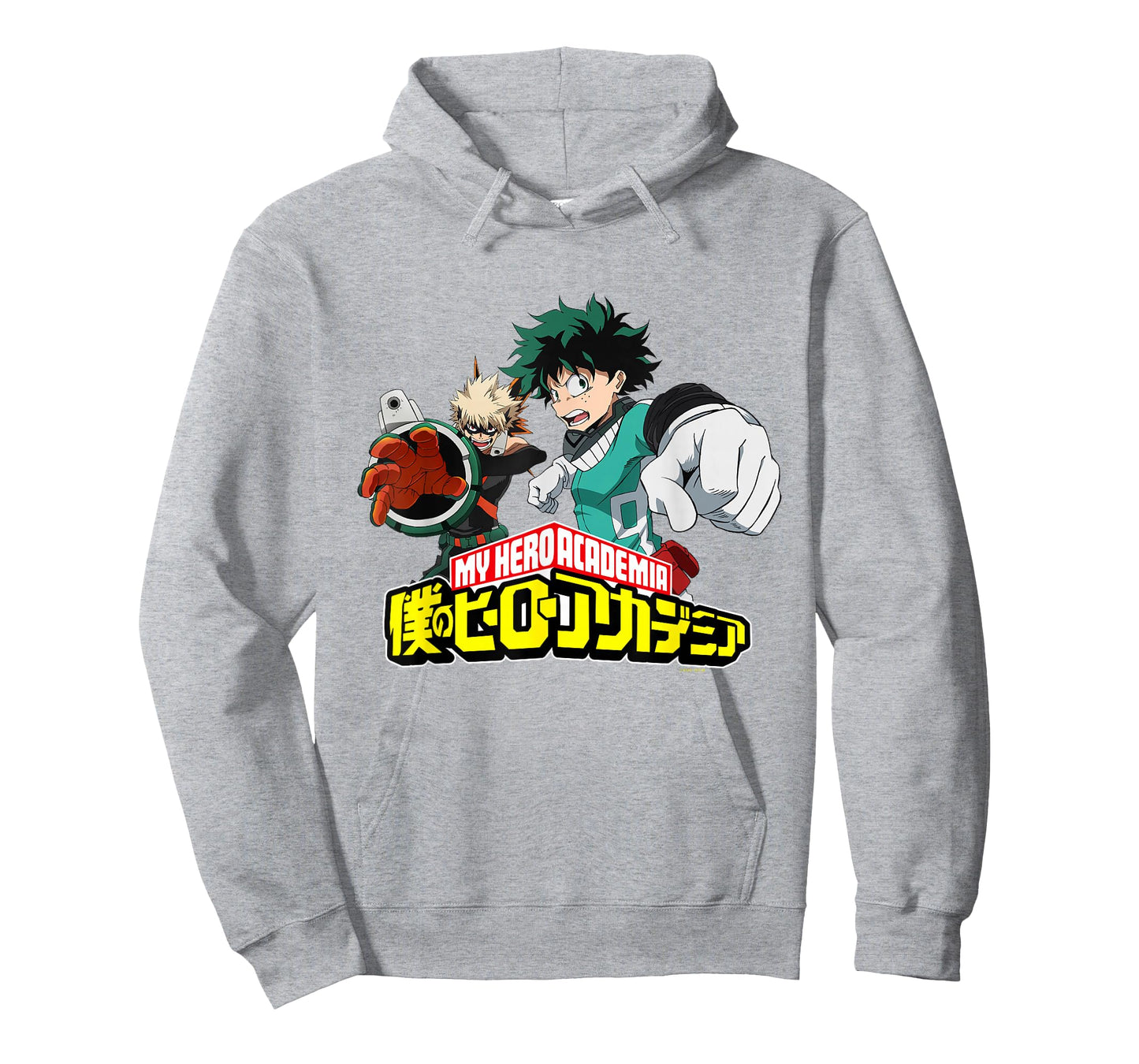 My Hero Academia Bakugo and Midoriya Fight Pose Anime T-Shirt