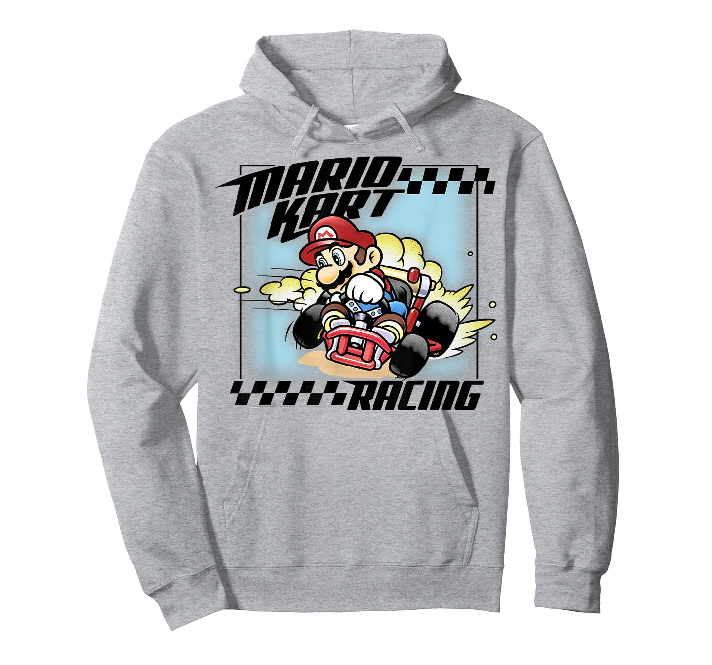 Mario Kart Racing Slide Drift Graphic T-Shirt T-Shirt
