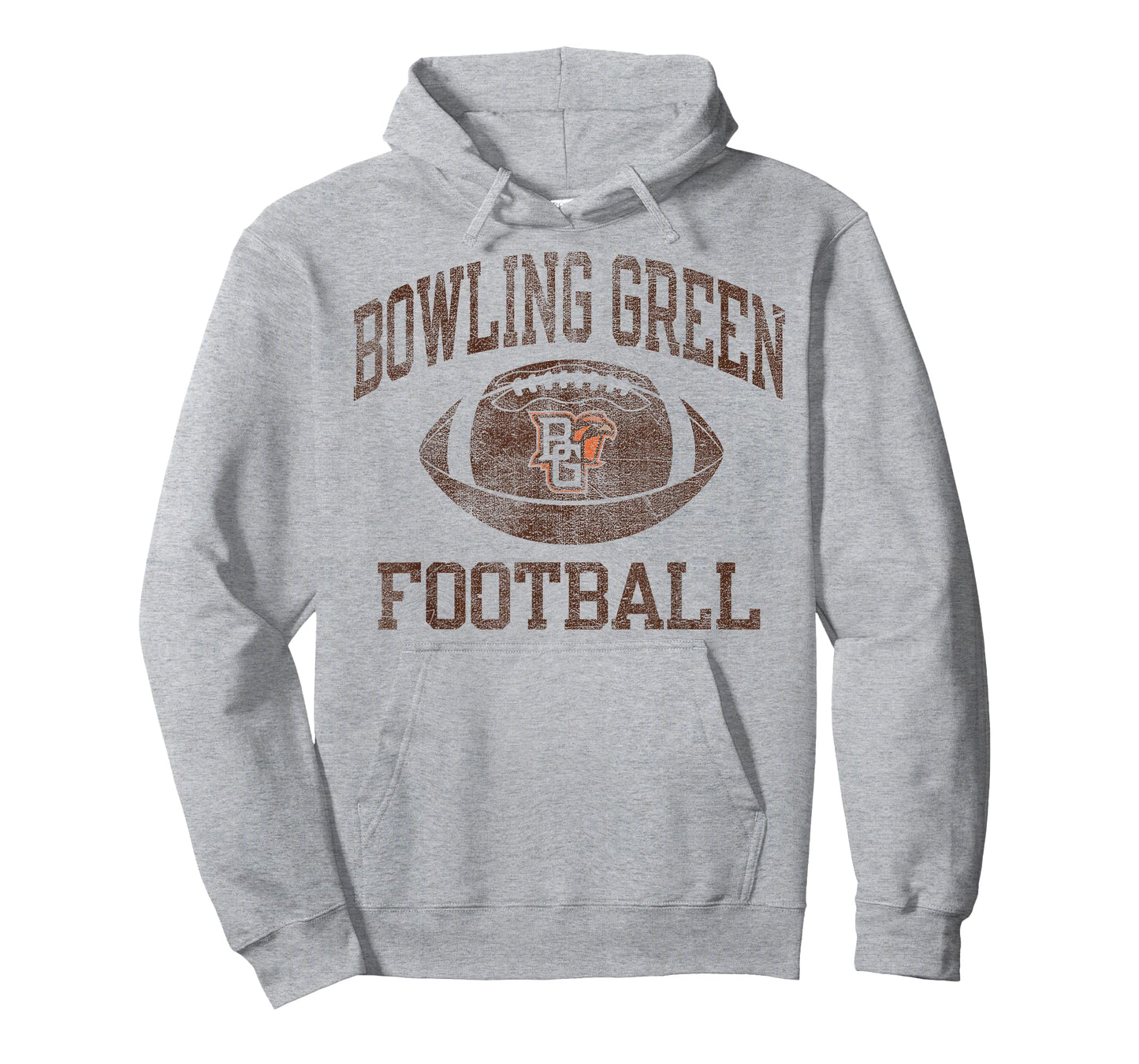 Bowling Green Falcons Football Intensity Vintage White T-Shirt