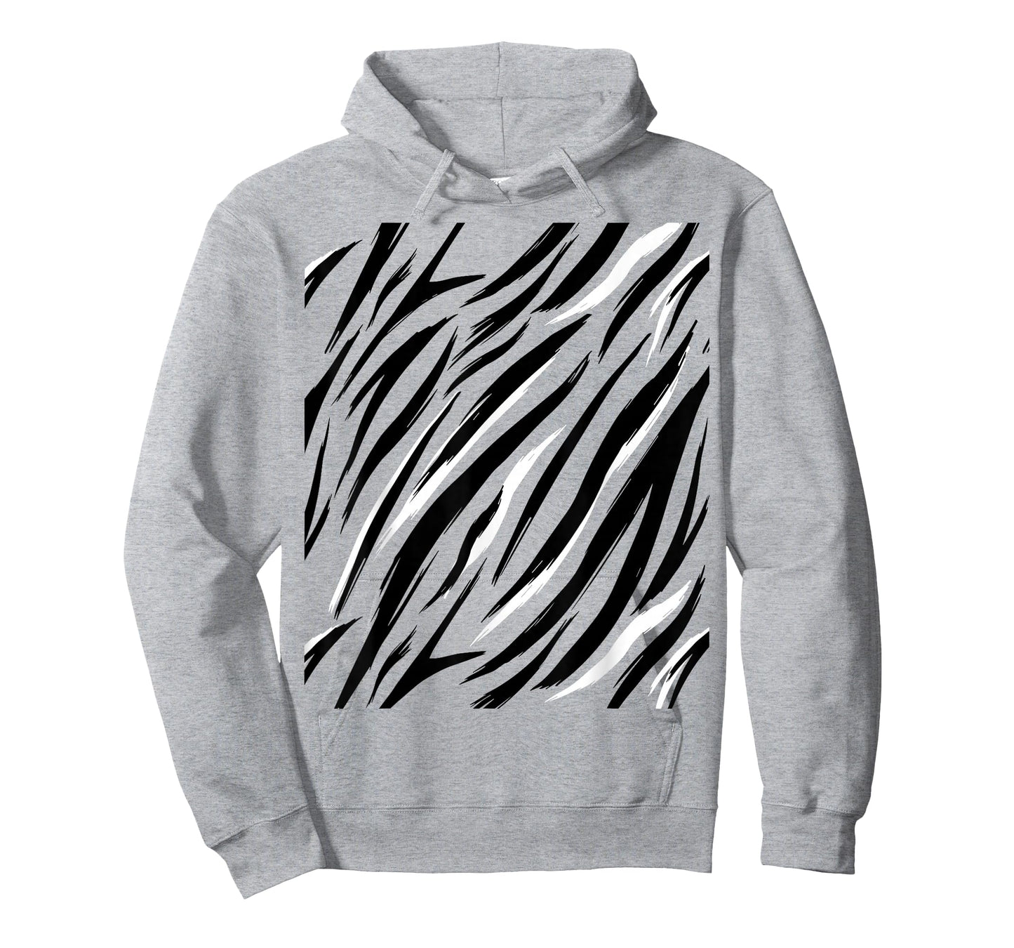 Tiger Print Stripes Animal Cute Easy Halloween Costume T-Shirt