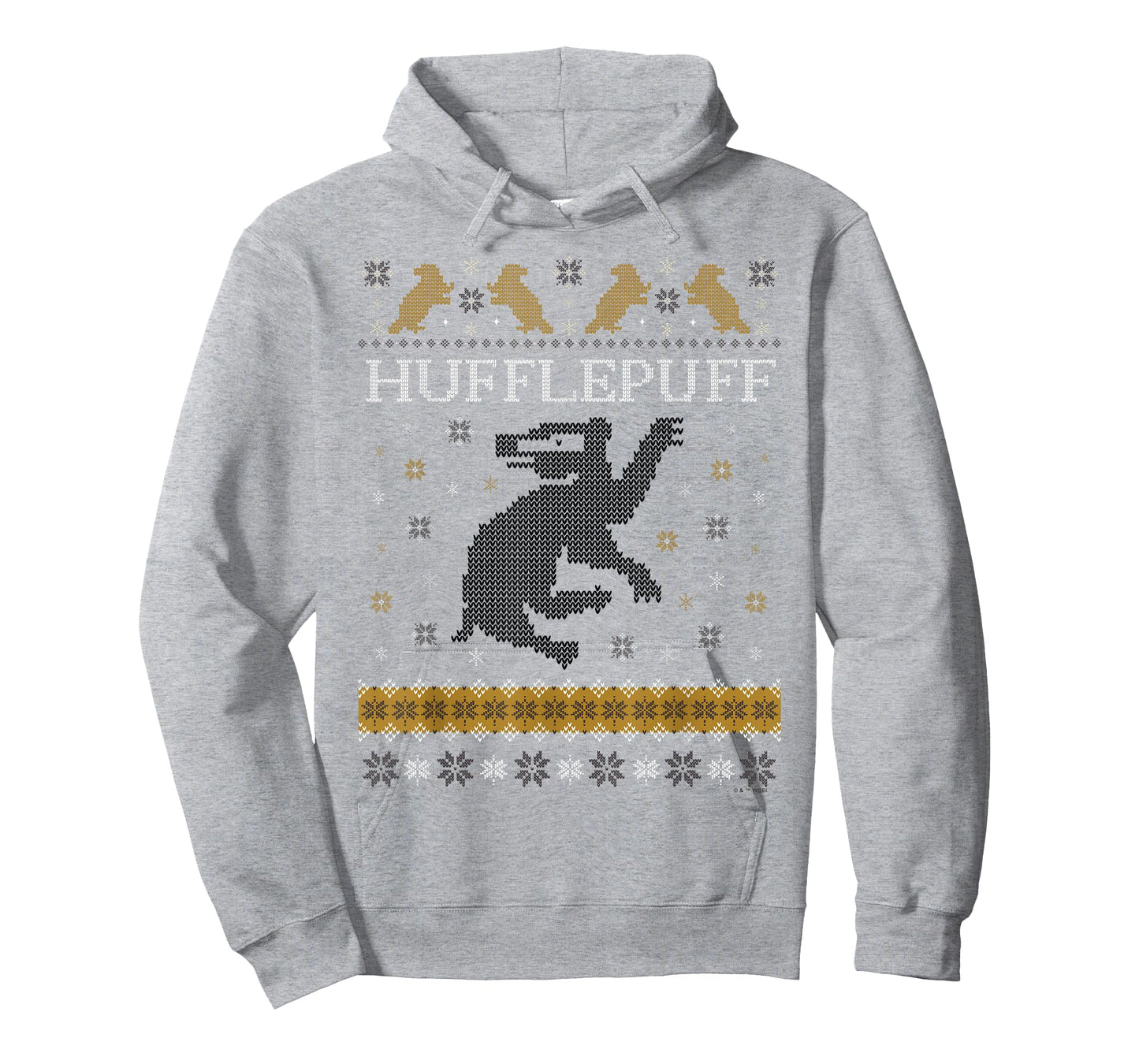 Harry Potter Hufflepuff Ugly Christmas T-Shirt