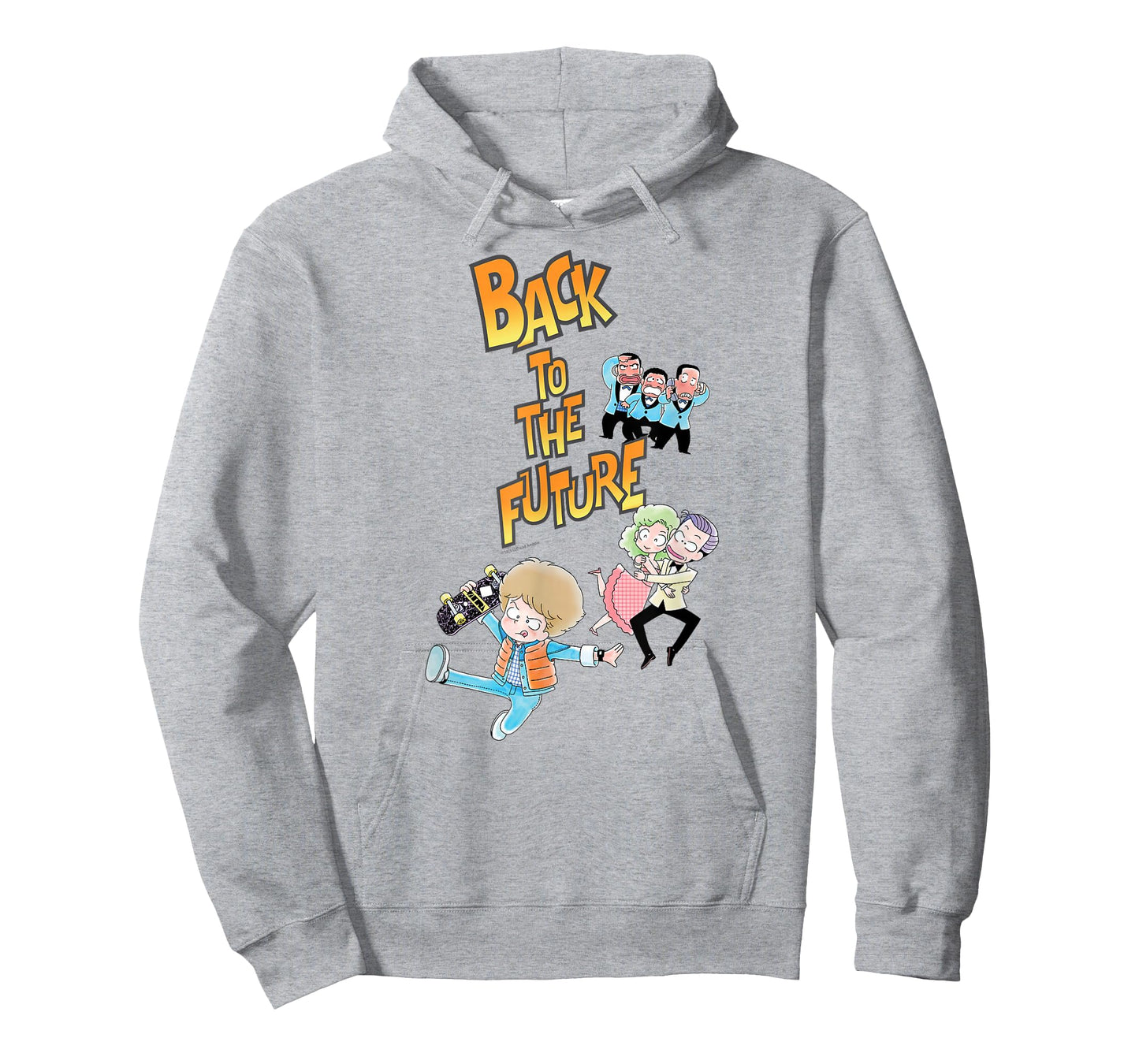 Back to the Future Anime Style T-Shirt