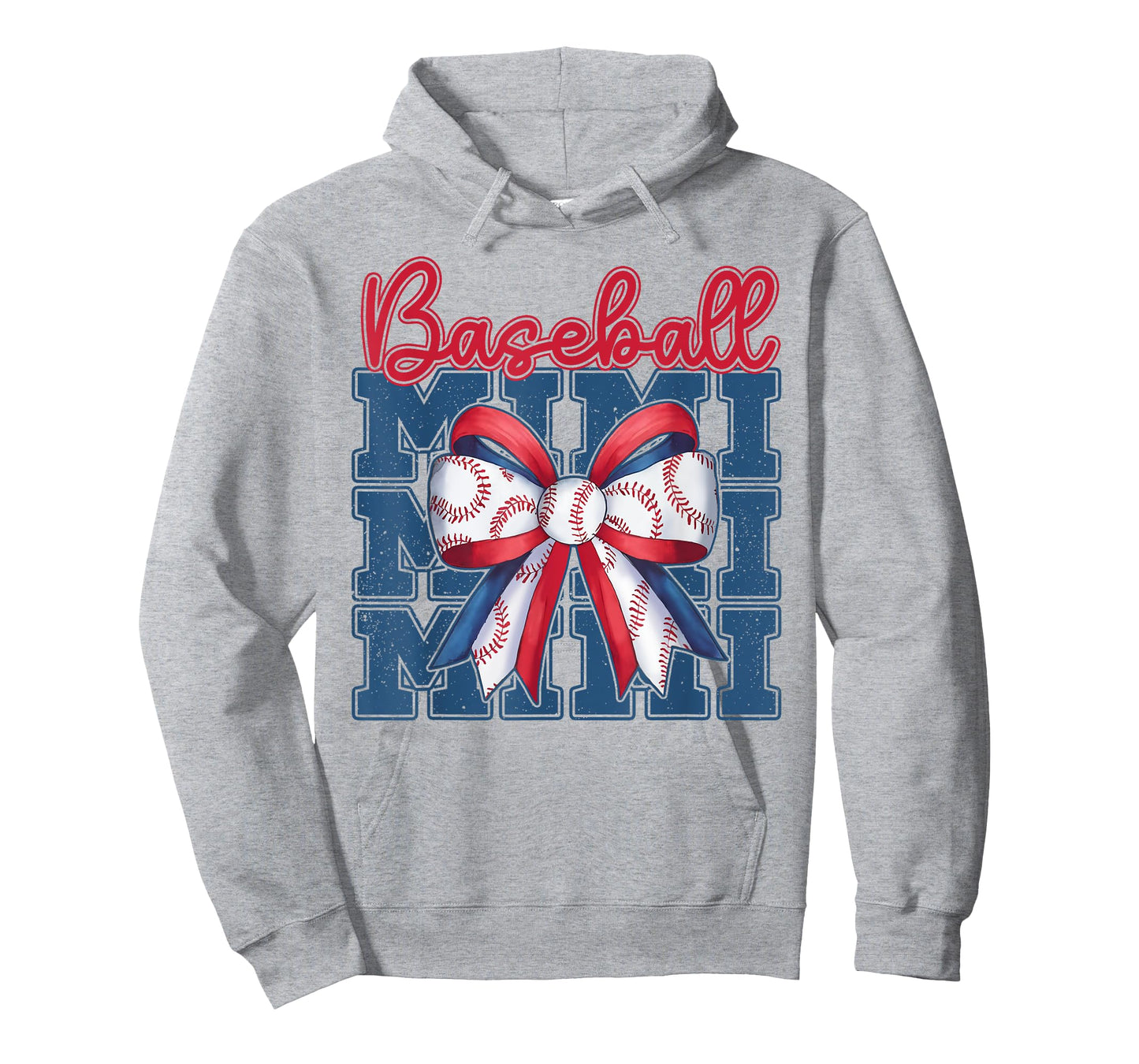 Baseball Mimi Coquette Bow Sport Mom Mothers Day T-Shirt