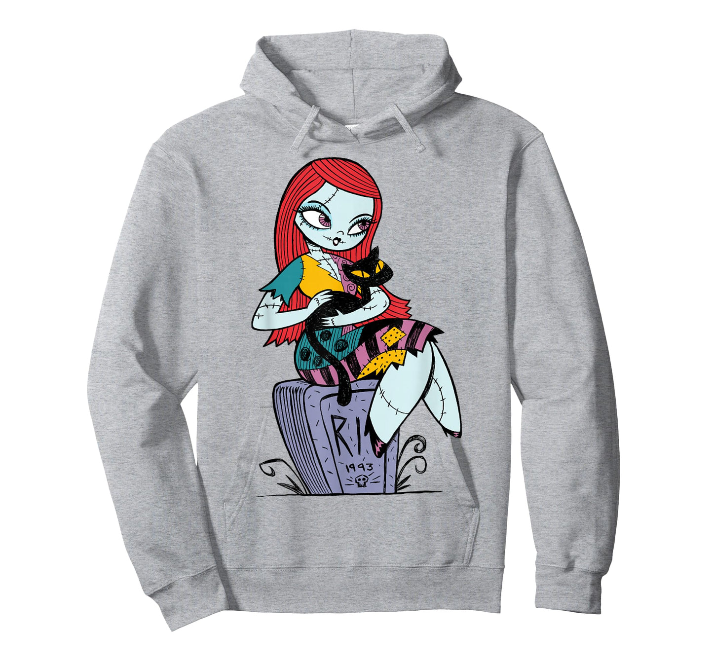 Disney The Nightmare Before Christmas Sally and Cat T-Shirt