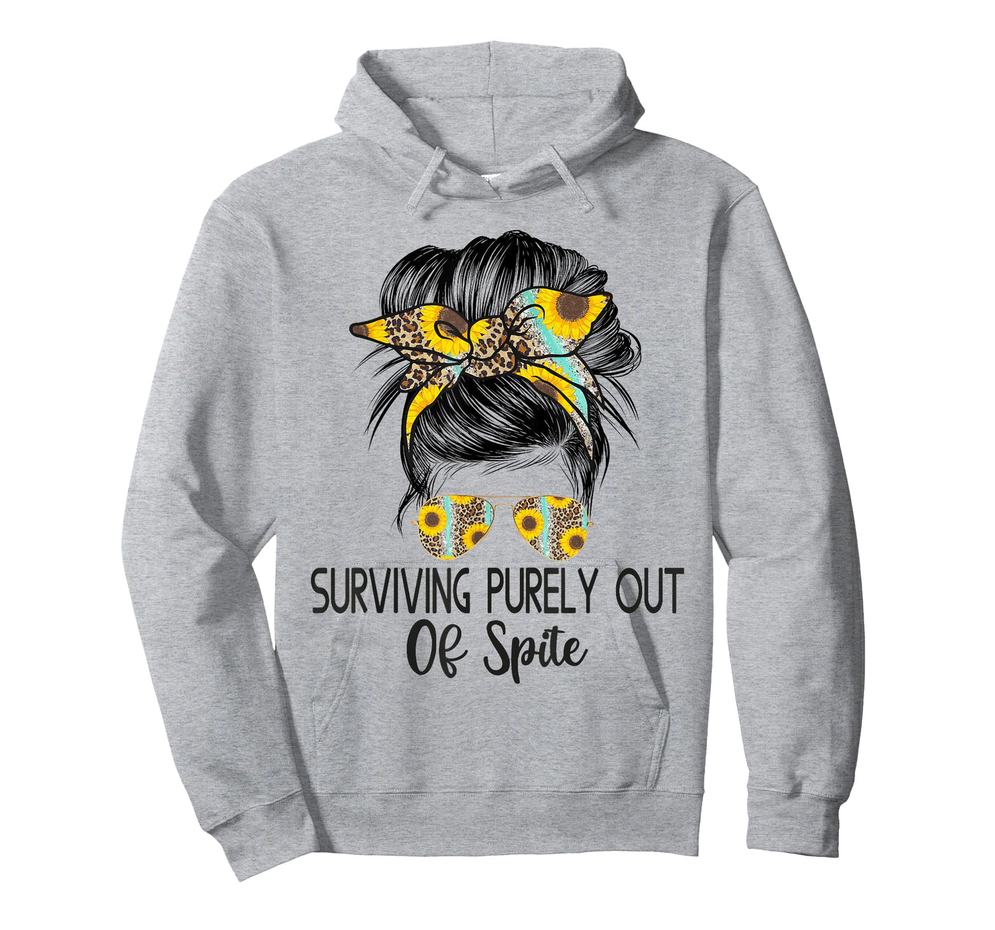 Surviving Purely Out Of Spite A Humorous Funny Joke T-Shirt