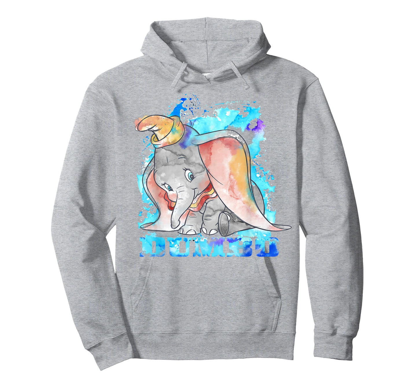 Disney Dumbo Watercolor Portrait T-Shirt Small