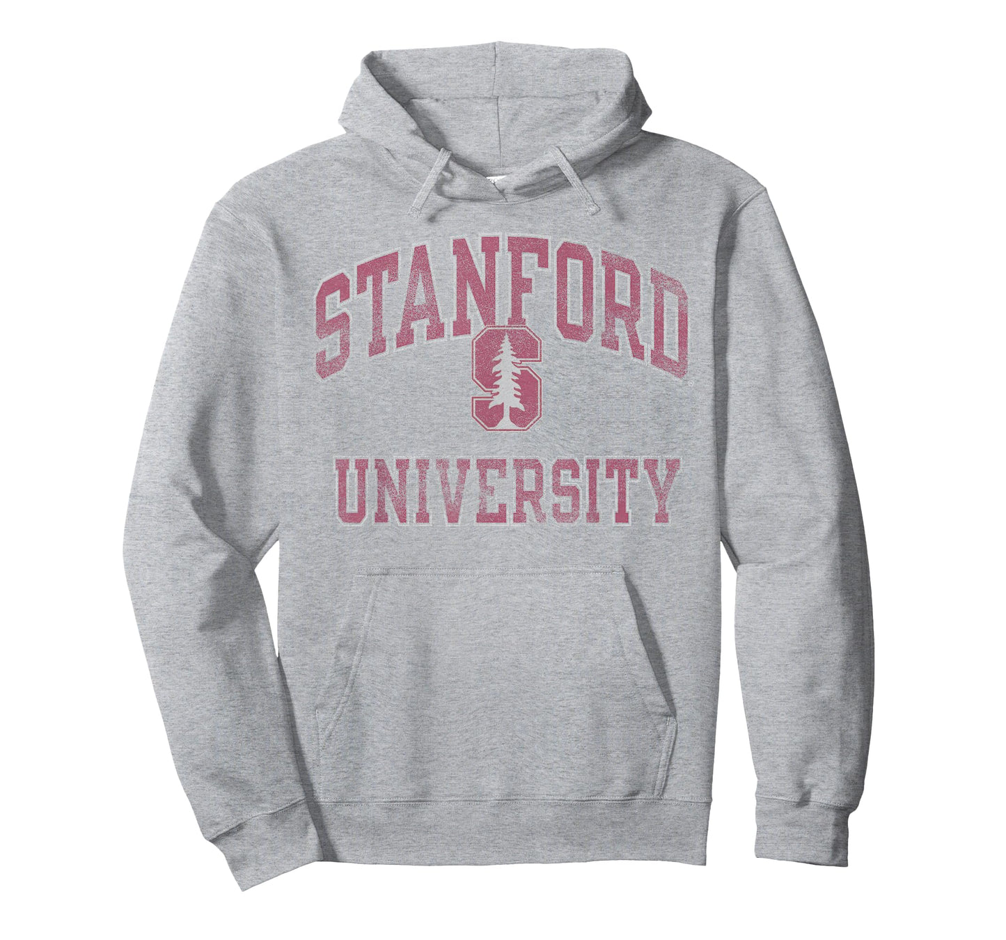 Stanford Cardinal Vintage Worn Gray Officially Licensed T-Shirt