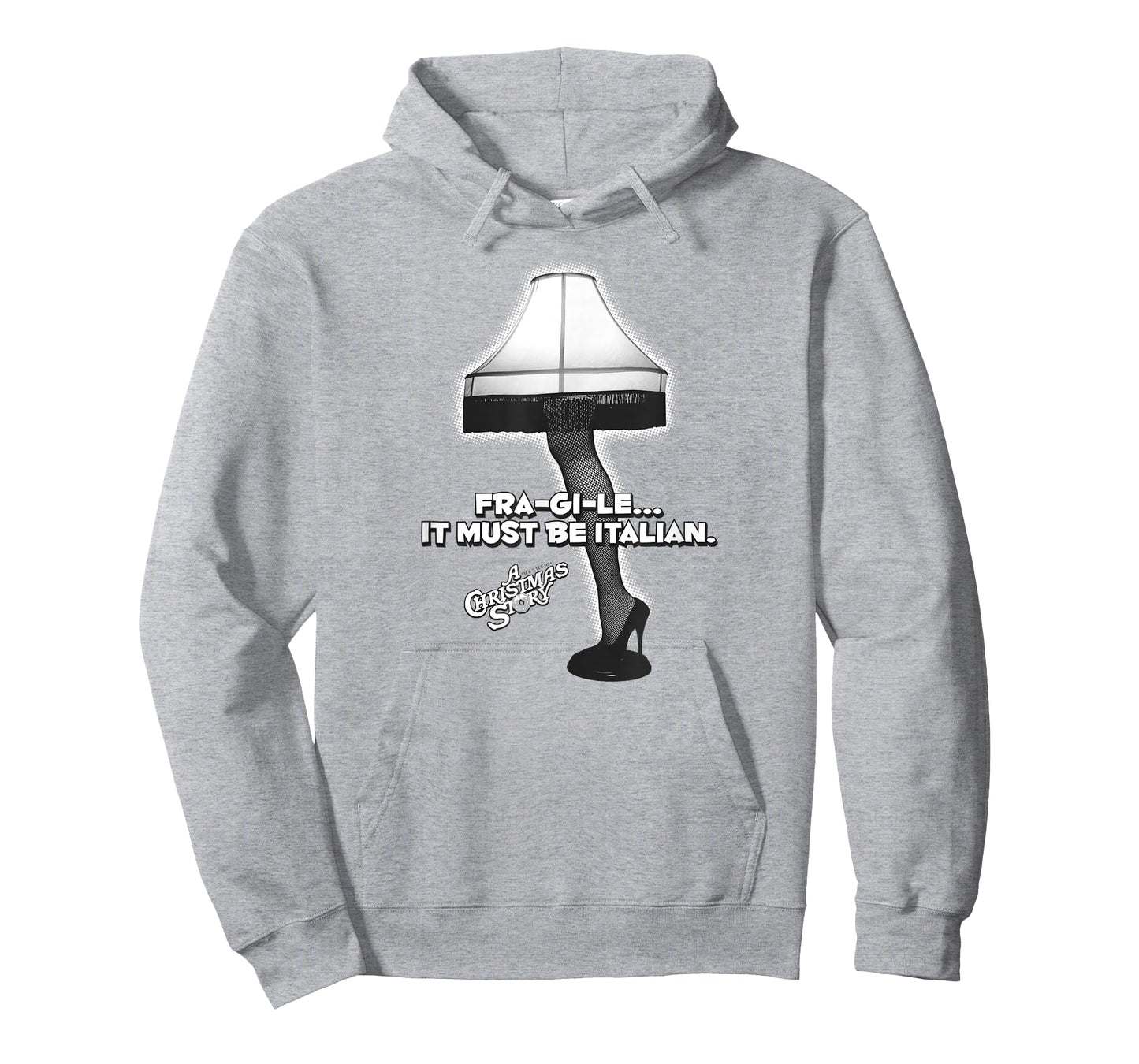 A Christmas Story Fra-gi-le Italian Leg Lamp Holiday T-Shirt