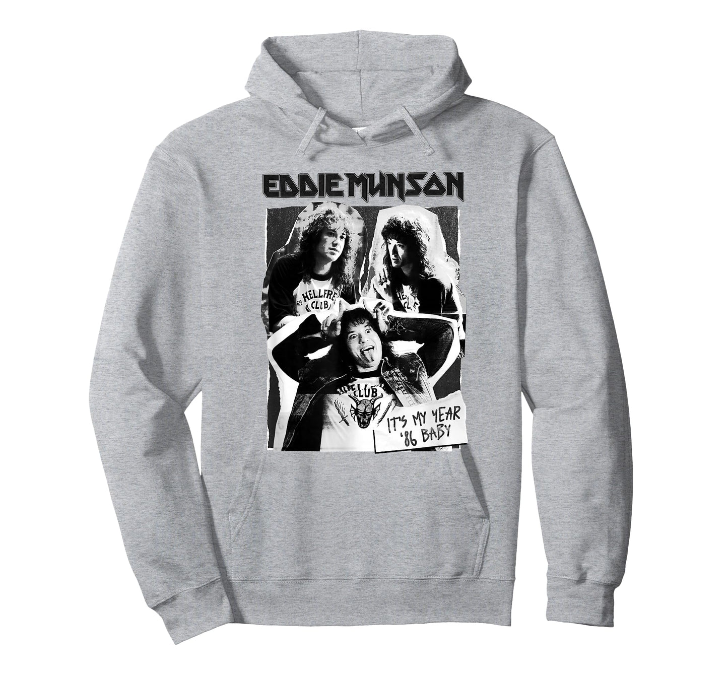Stranger Things Hellfire Club Eddie Munson Cutouts T-Shirt