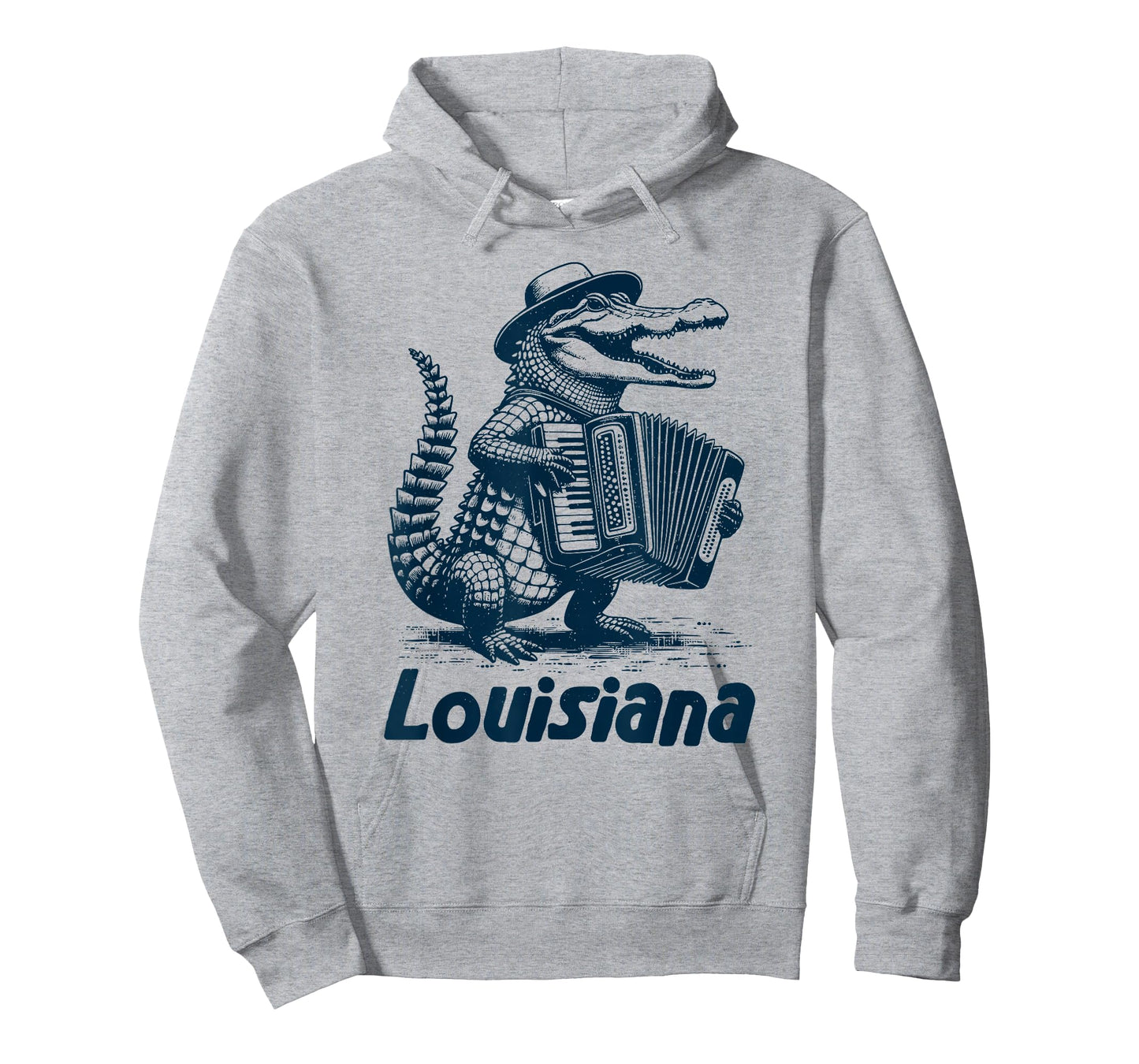 Louisiana Swamp Pop Alligators New Orleans Music T-Shirt
