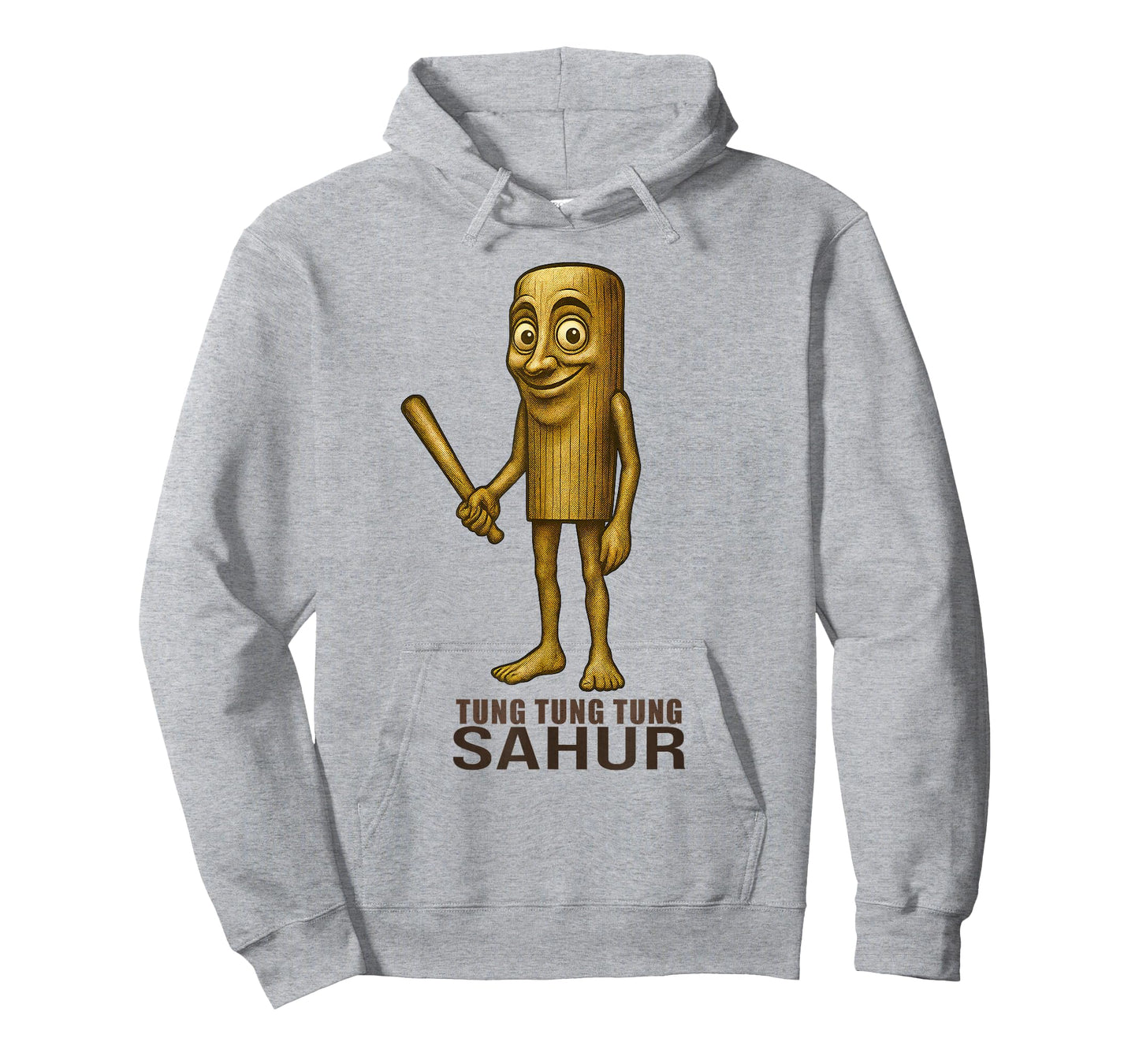 Tung Tung Tung Sahur - Funny Italian Brainrot Kids Meme T-Shirt