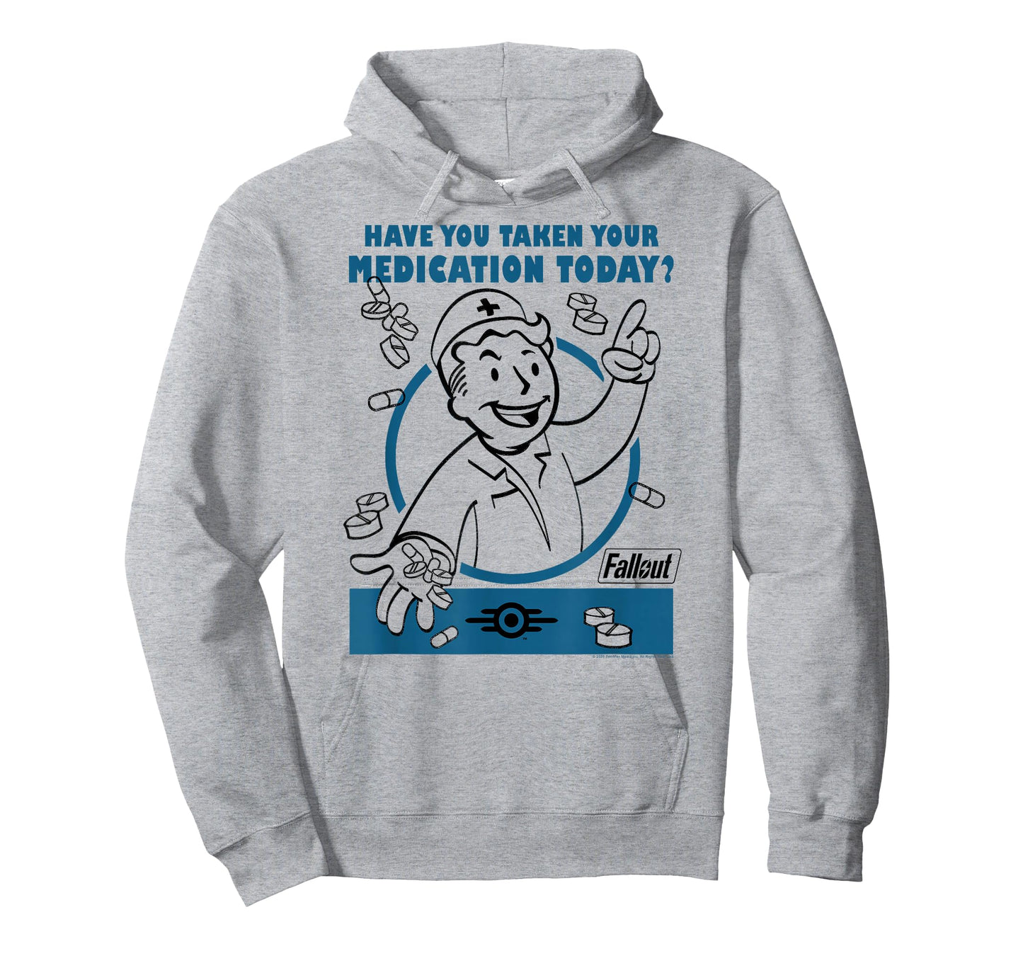 Fallout Video Game Vault Boy Taken Your Medication Today? T-Shirt