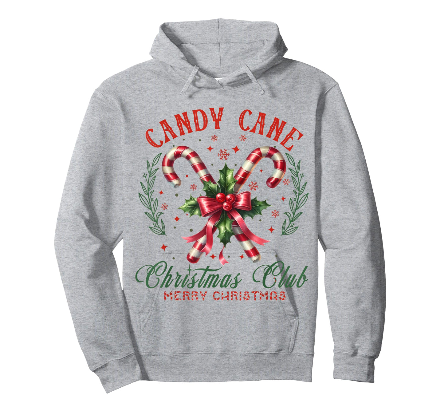 Christmas Holiday Season Xmas Candy Cane Christmas Club T-Shirt