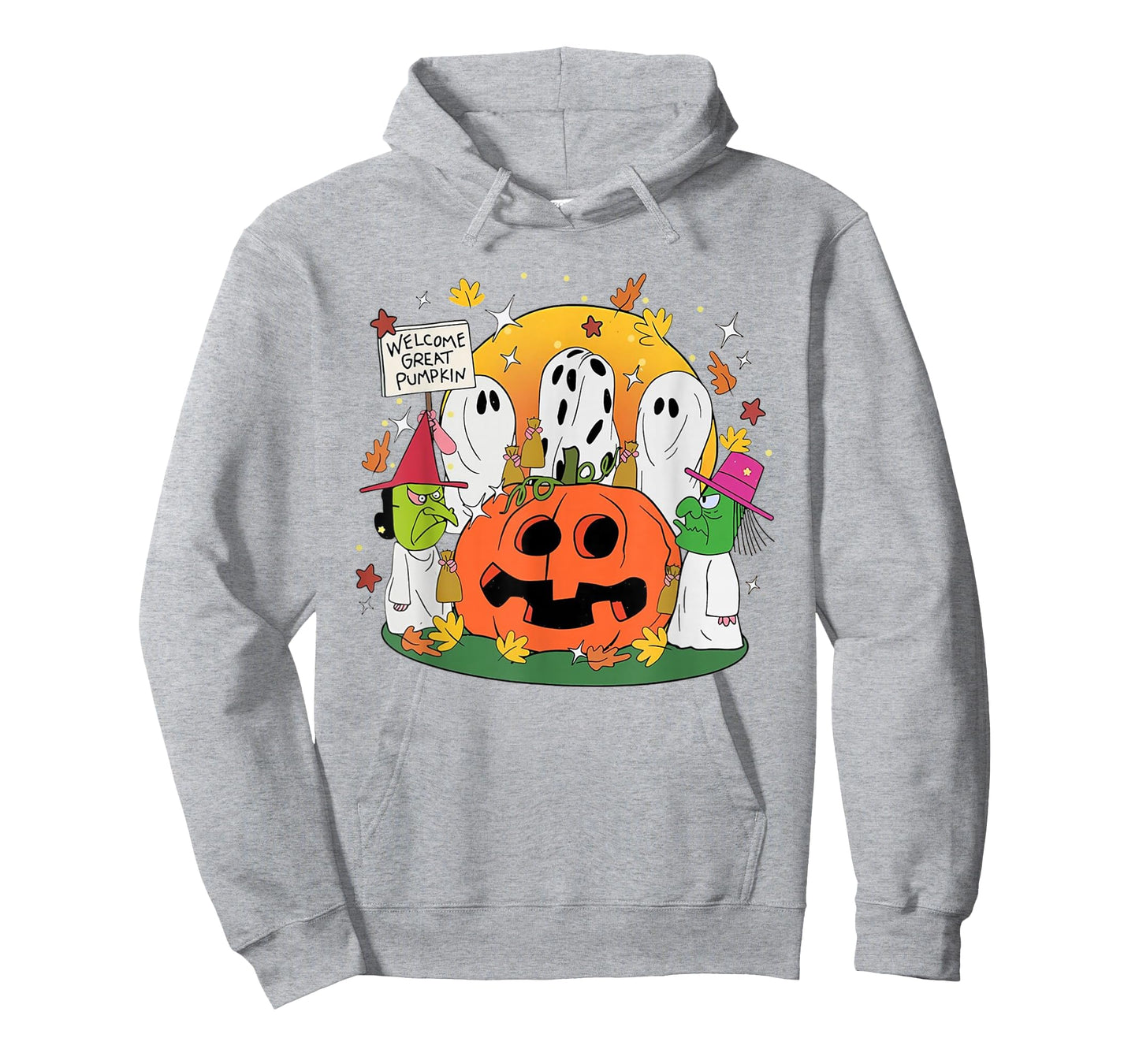 Welcome Great Pumpkin Boo Witch Pumpkin Halloween T-Shirt