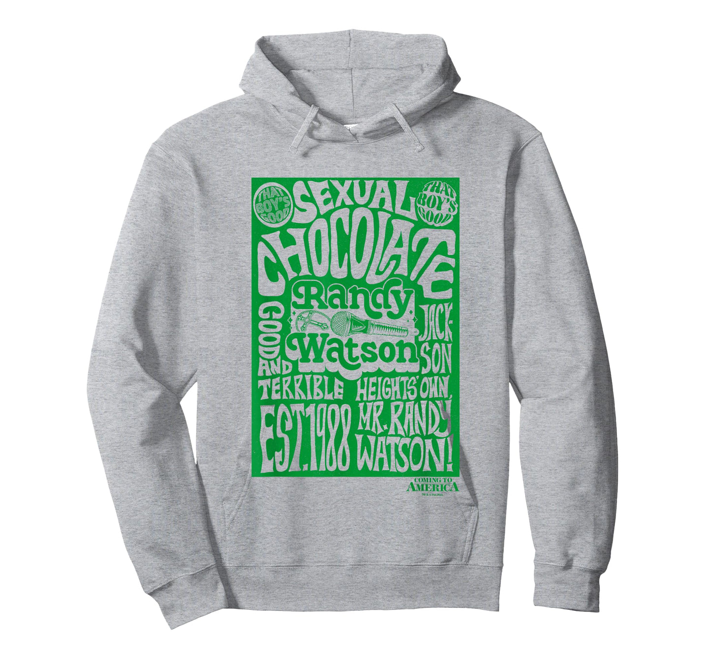 Coming To America Randy Watson Green Sexual Chocolate T-Shirt
