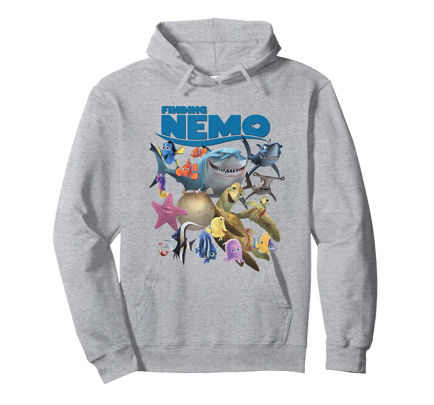 Disney Pixar Finding Nemo Iconic Characters Group Shot Logo T-Shirt