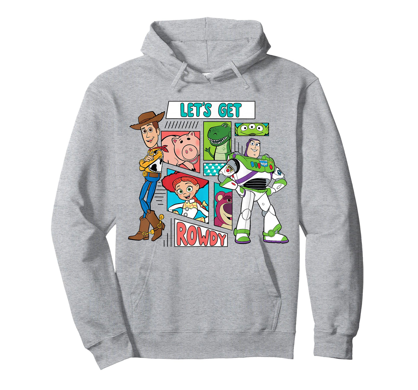Disney & Pixar's Toy Story 30th Anniversary Let's Get Rowdy T-Shirt