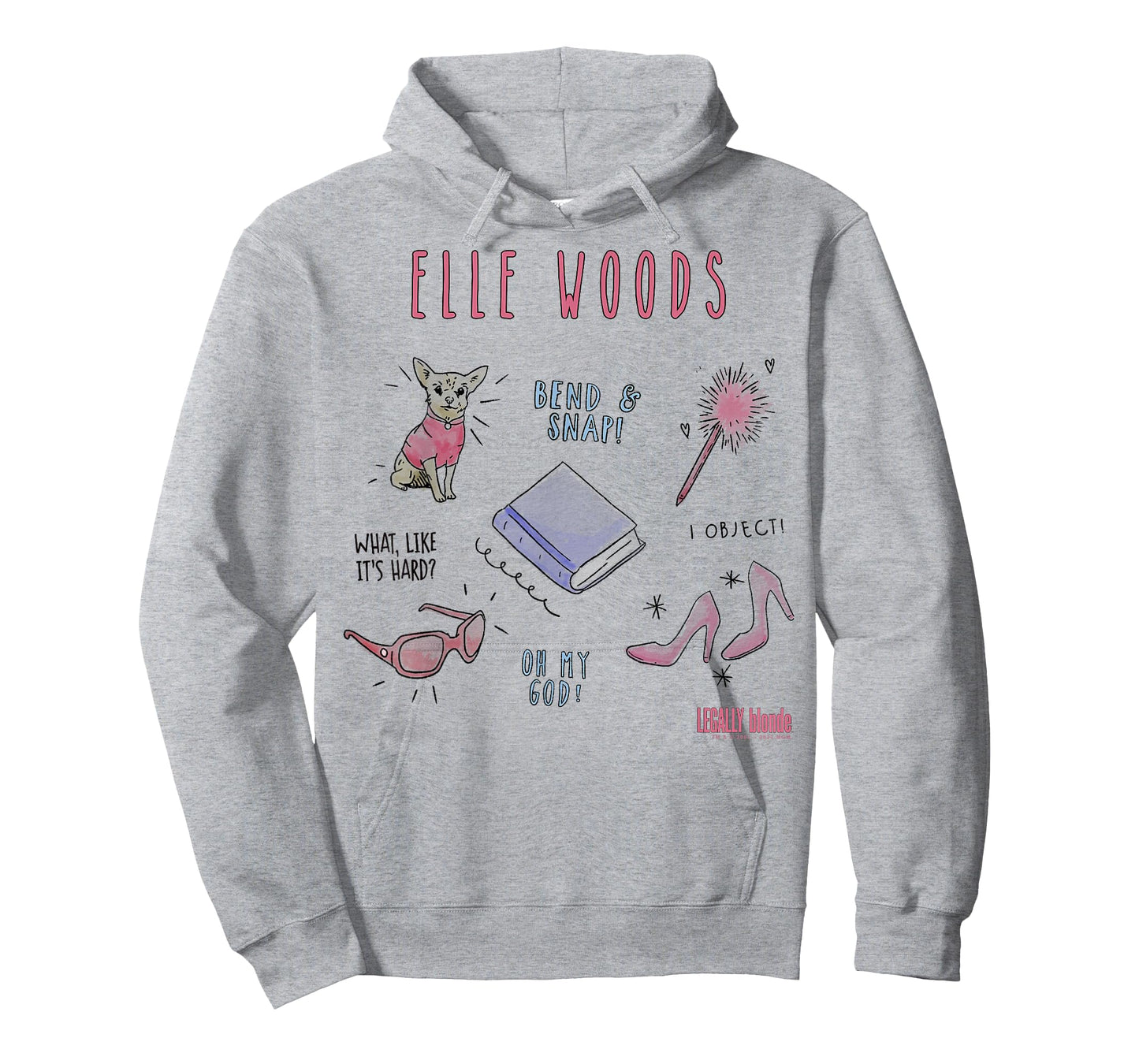 Legally Blonde Elle Woods Sketches T-Shirt Small