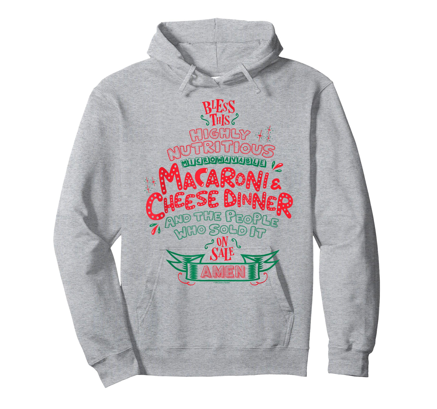 Home Alone Christmas Bless This Highly Nutritious Macaroni T-Shirt