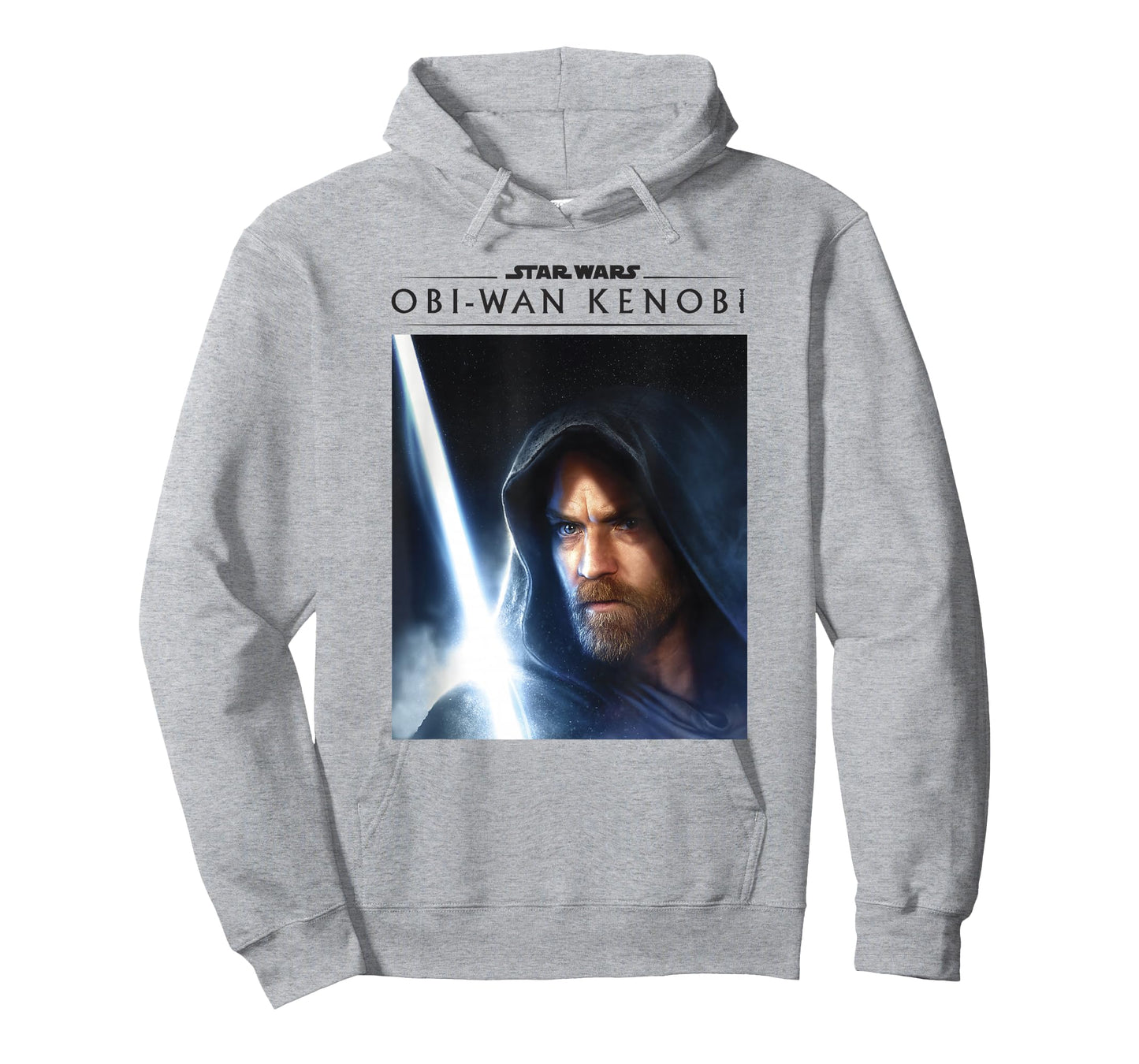 Star Wars: Obi-Wan Kenobi Big Face Lightsaber Poster T-Shirt