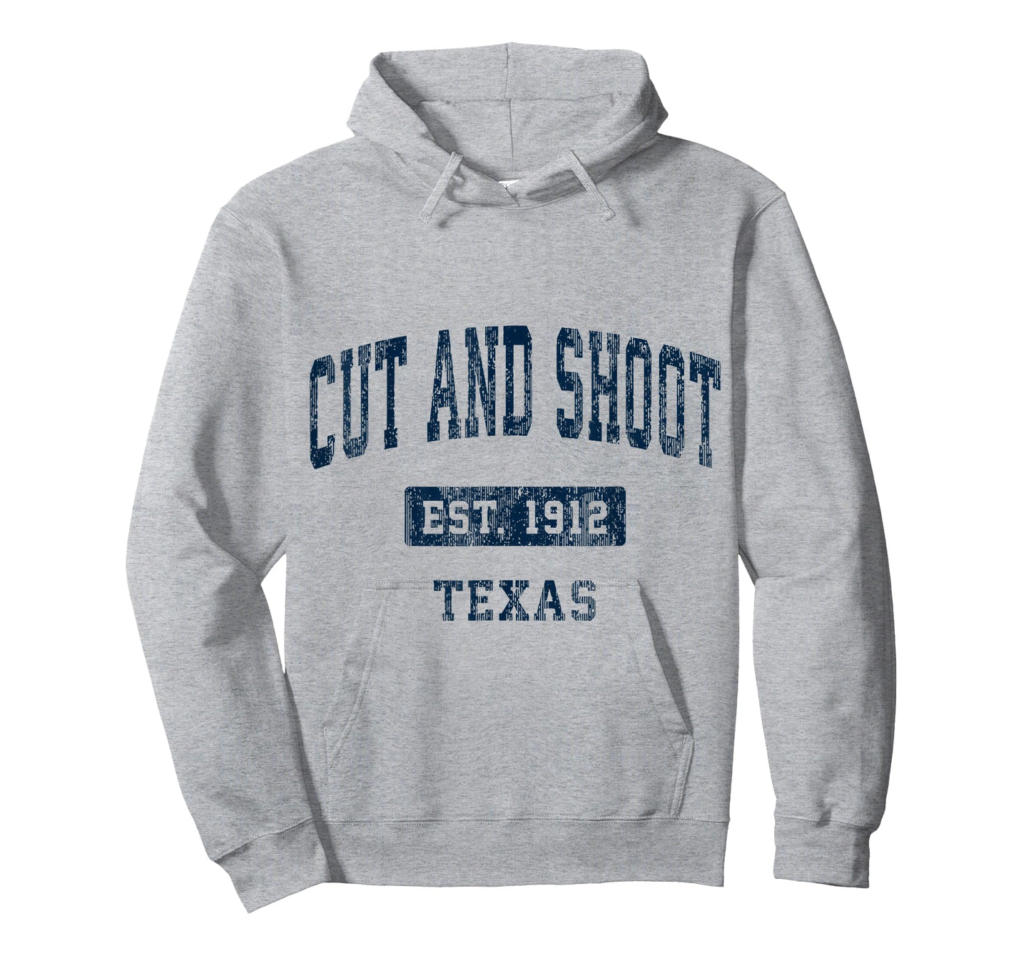 Cut and Shoot Texas TX Vintage Sports Established T-Shirt