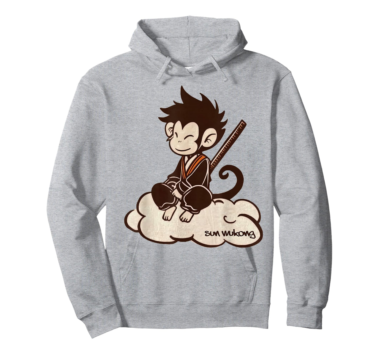 Sun Wukong surfing on a Cloud Monkey King Chinese Legend T-Shirt