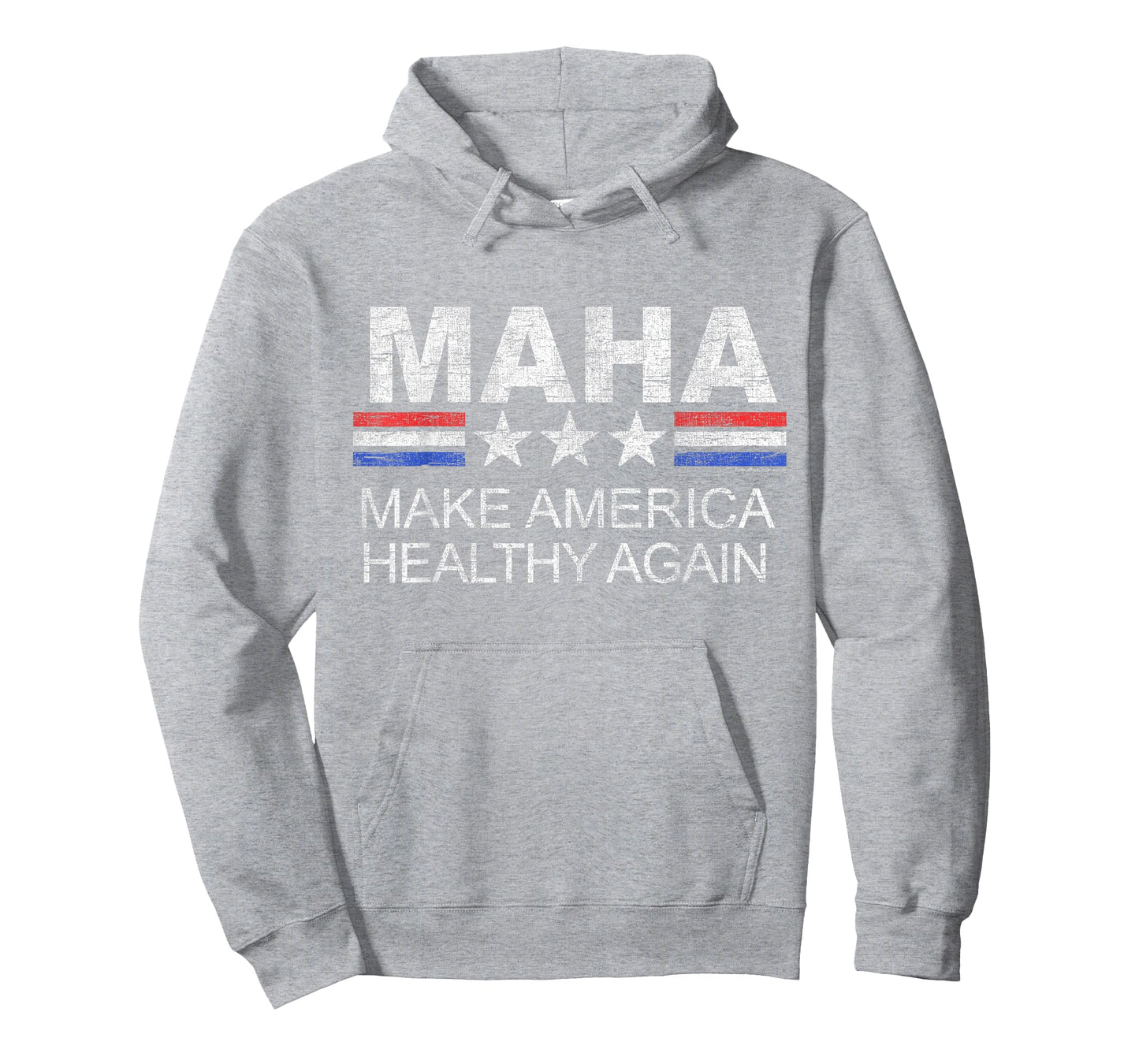 MAHA Make America Healthy Again Vintage Patriotic Anti Vax T-Shirt