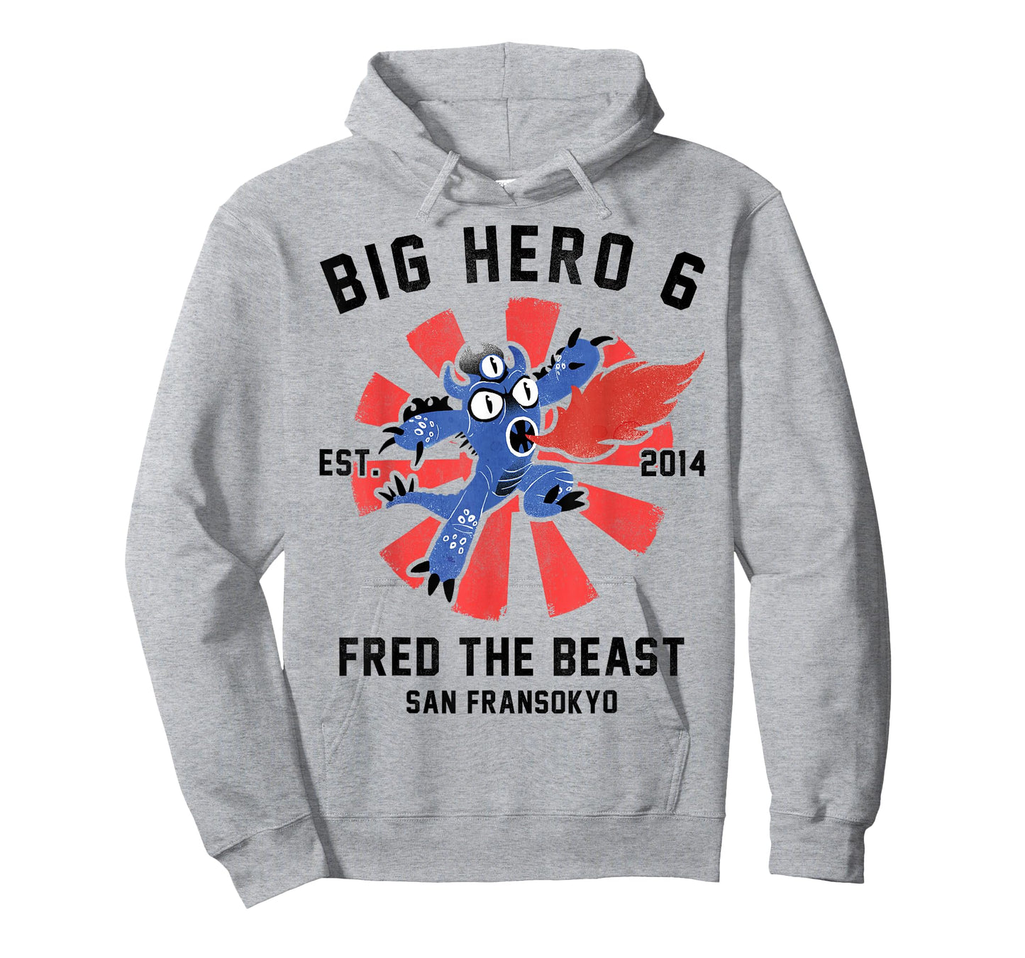 Disney Big Hero 6 Fred The Beast Poster Graphic T-Shirt T-Shirt