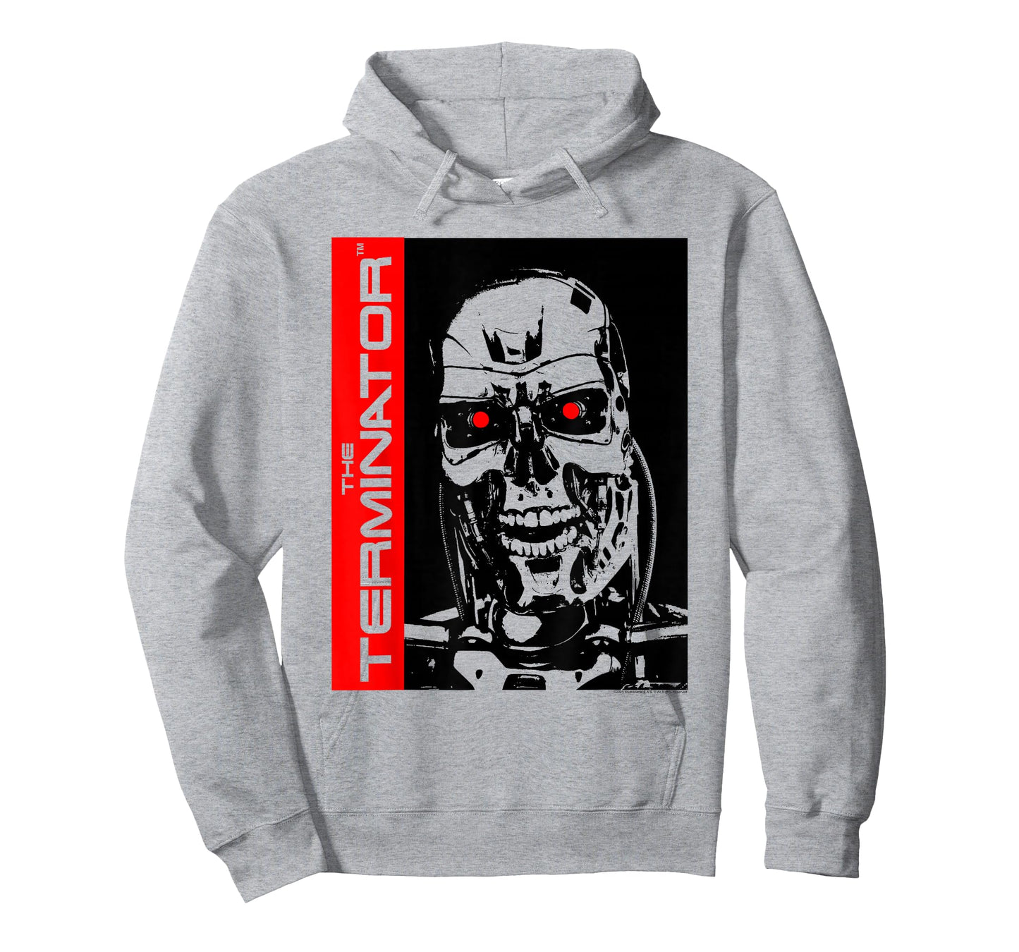 The Terminator High Contrast Endoskeleton Robot Action Movie T-Shirt