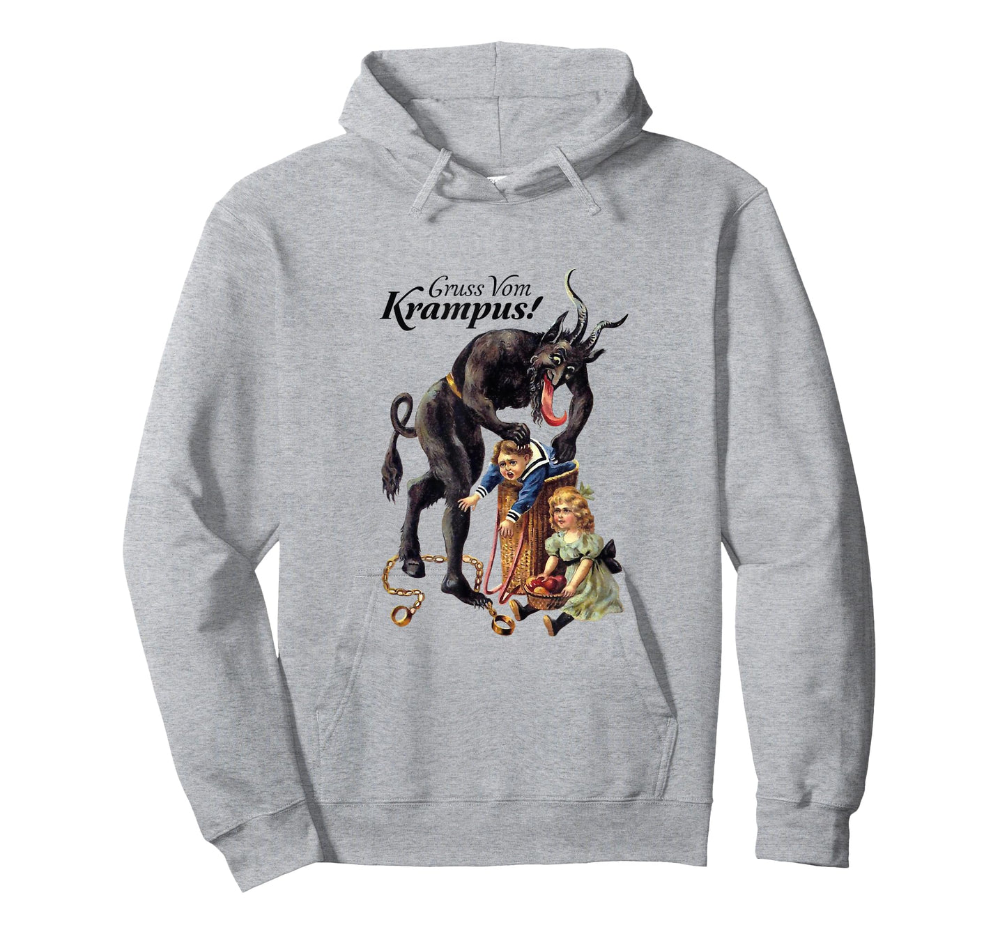 Gruss Vom Krampus! | Germanic Christmas Demon T-shirt