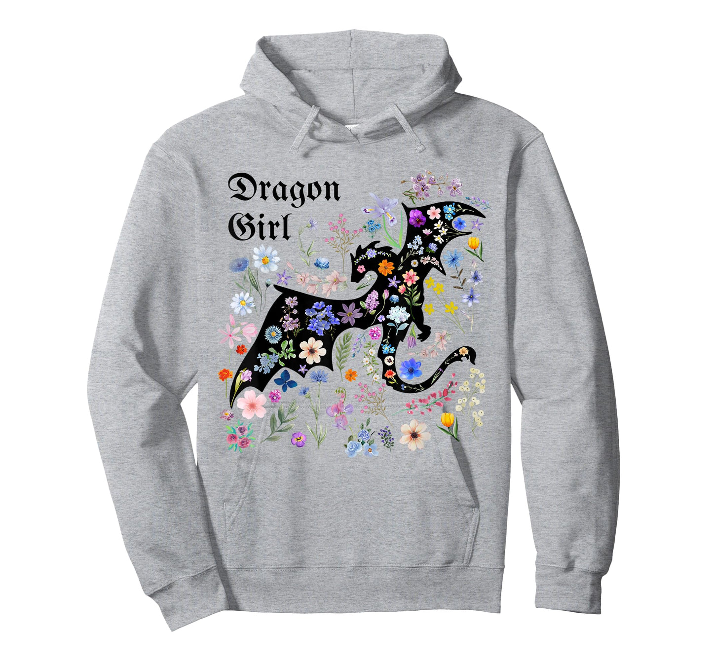 Women & Girls Floral Dragon Girl Matching T-Shirt